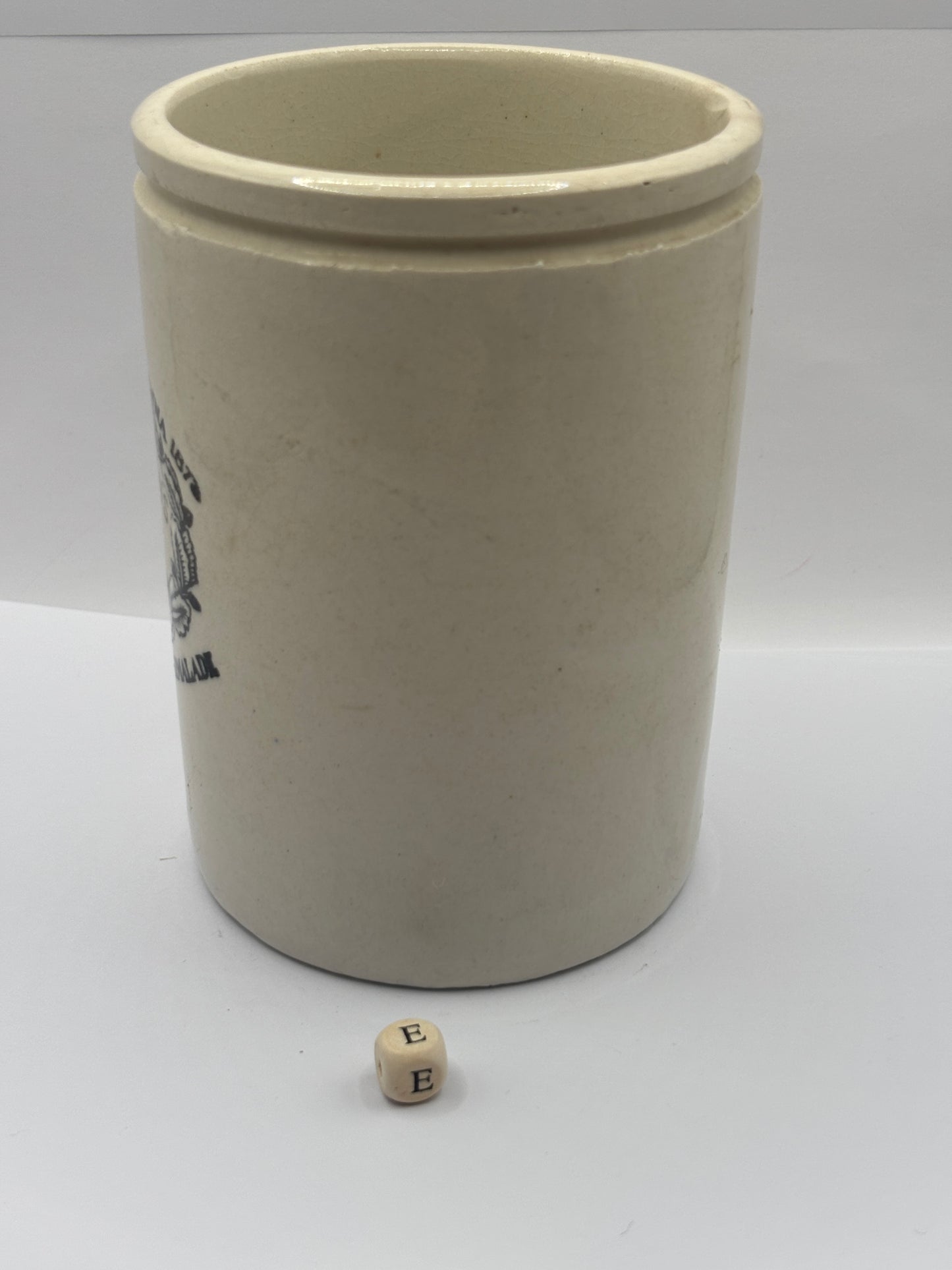 Old 2lb James Keiller Dundee marmalade Jar (E)