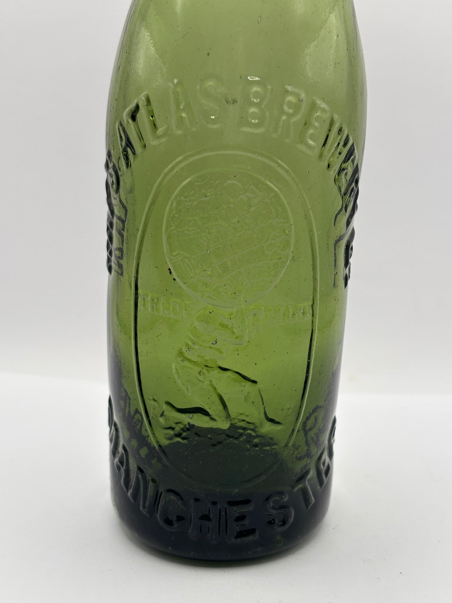 Old pictorial beer bottle, Kays atlas brewery