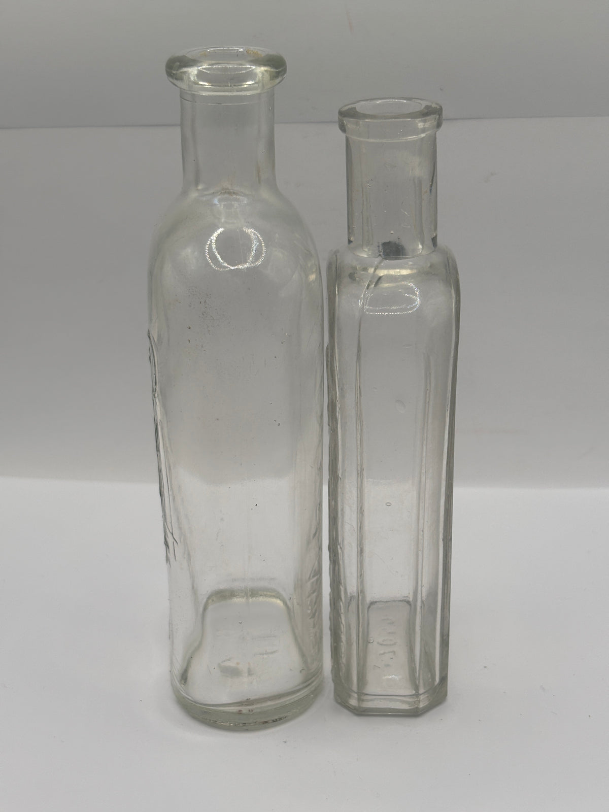 2 old Boots cash chemist bottles