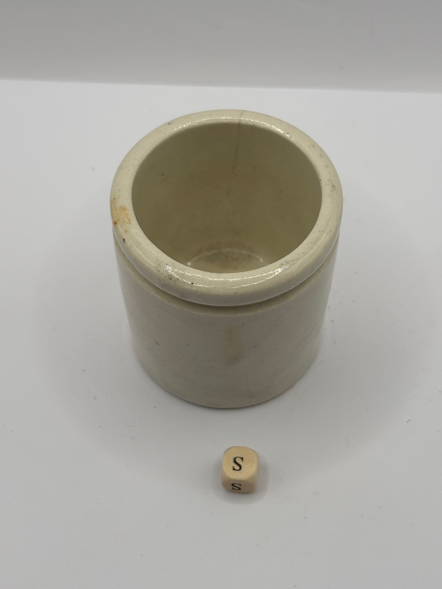 Old chunky stoneware pot (s)