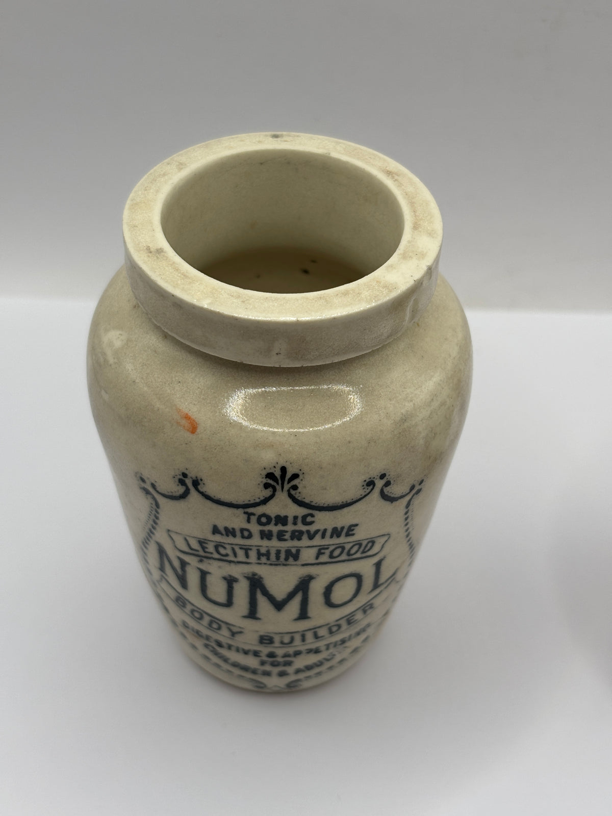 Old advertising Numol jar