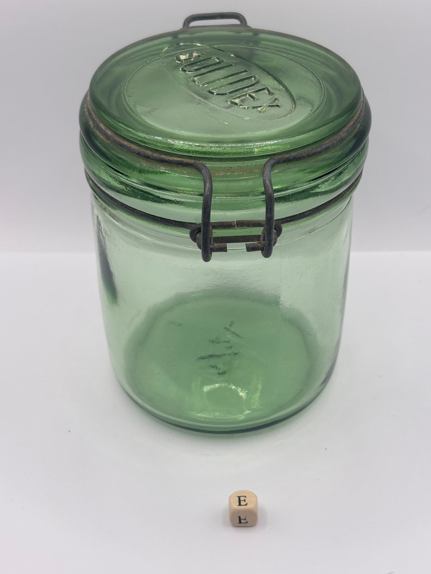 Vintage french canning jar (e) Solidex