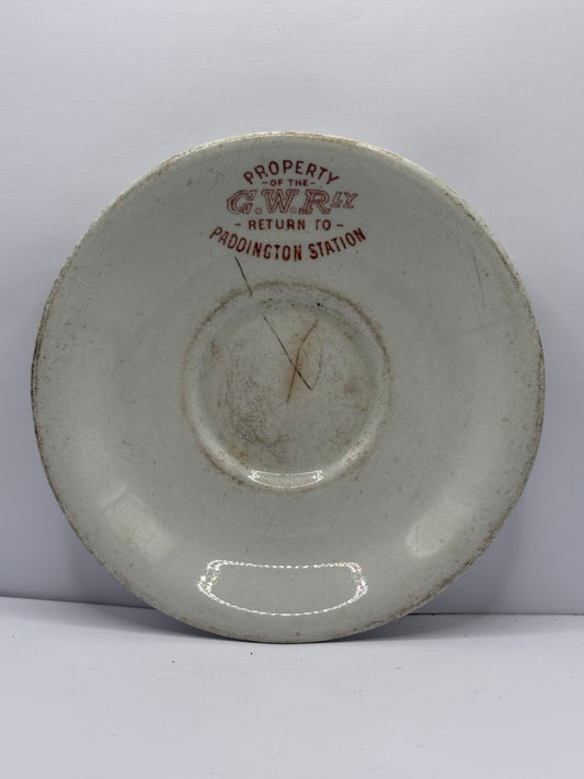 Old GWR Paddington station plate, Great western railway