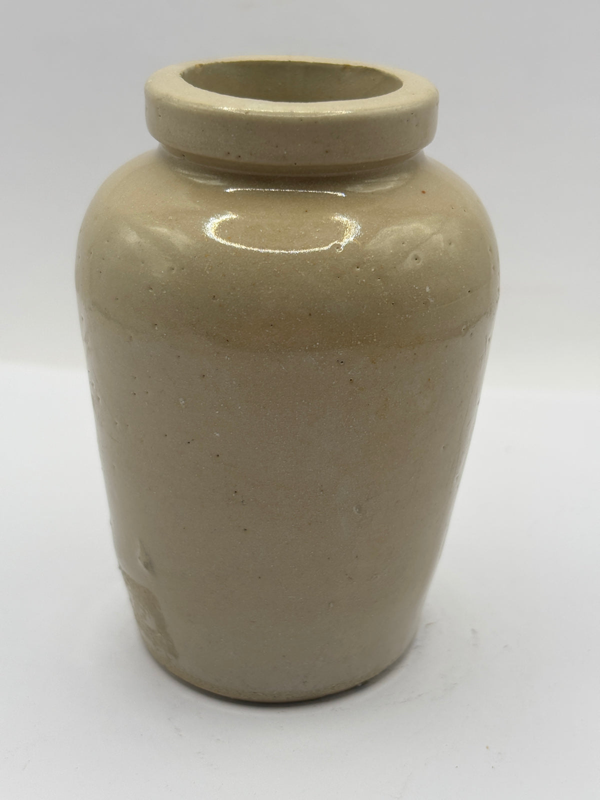 Old advertising cream pot, Eccles cooperative society, pure rich cream