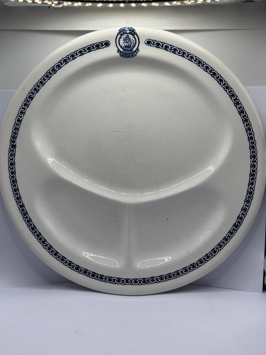 Old advertising plate/platter. Halifax Canada. HMS VICTORY. Lord nelson hotel