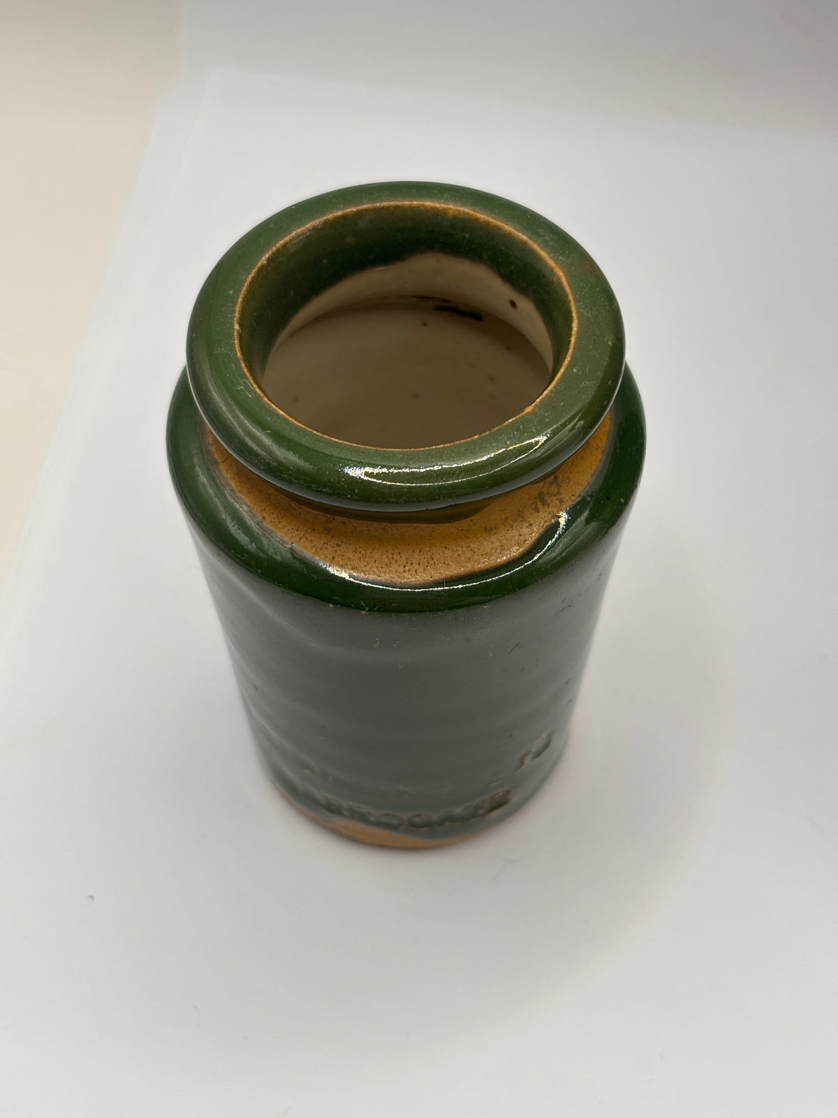 Old Harrogate advertising cream pot 7.5cms