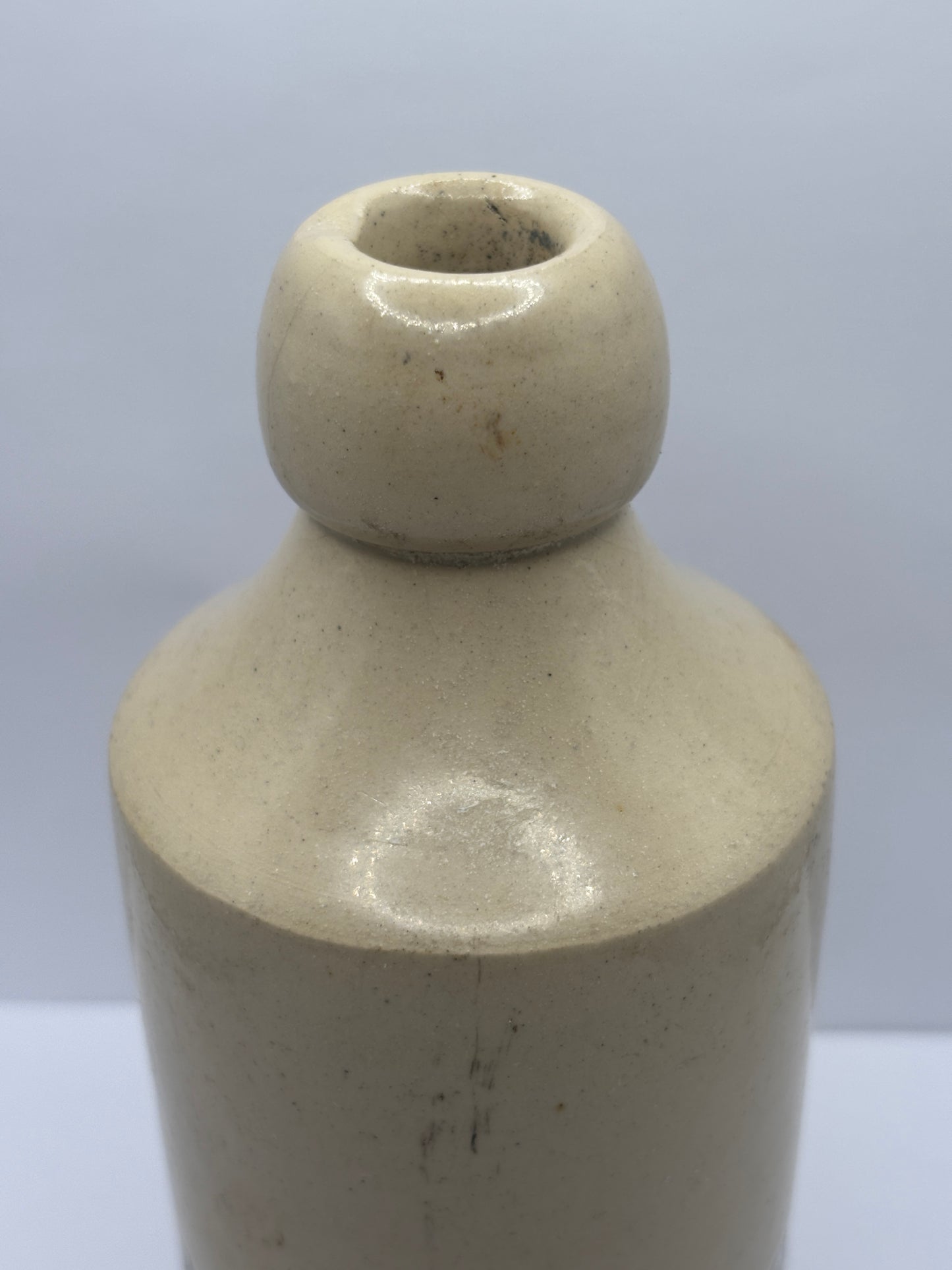 old stoneware advertising bottle, Ainsworth & sons Special Black Dye