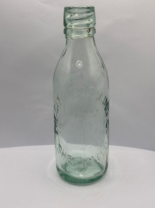 Old sheffield beer bottle, The city bottling co