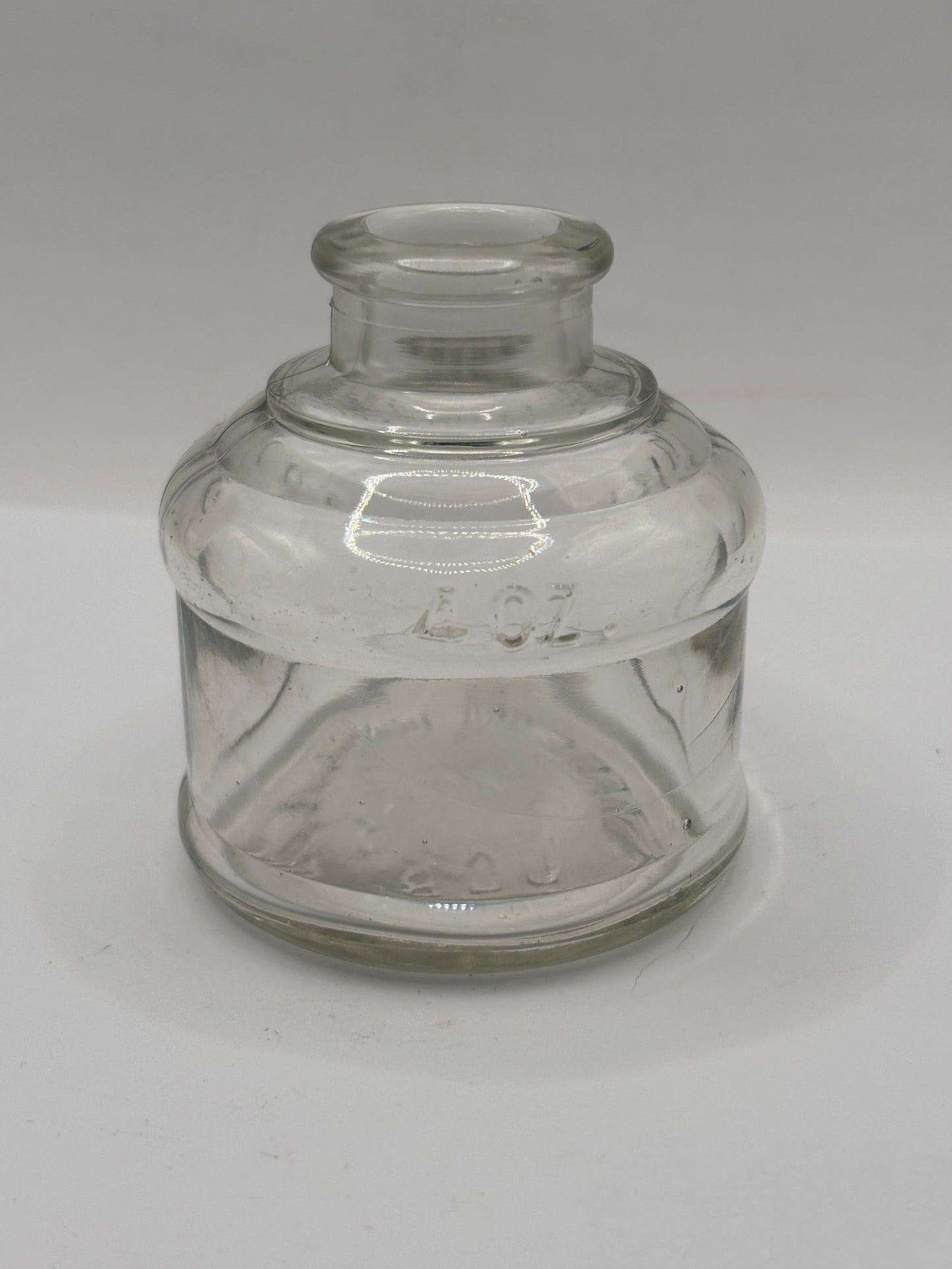 Old advertising inkwell,ink bottle. watermans ink