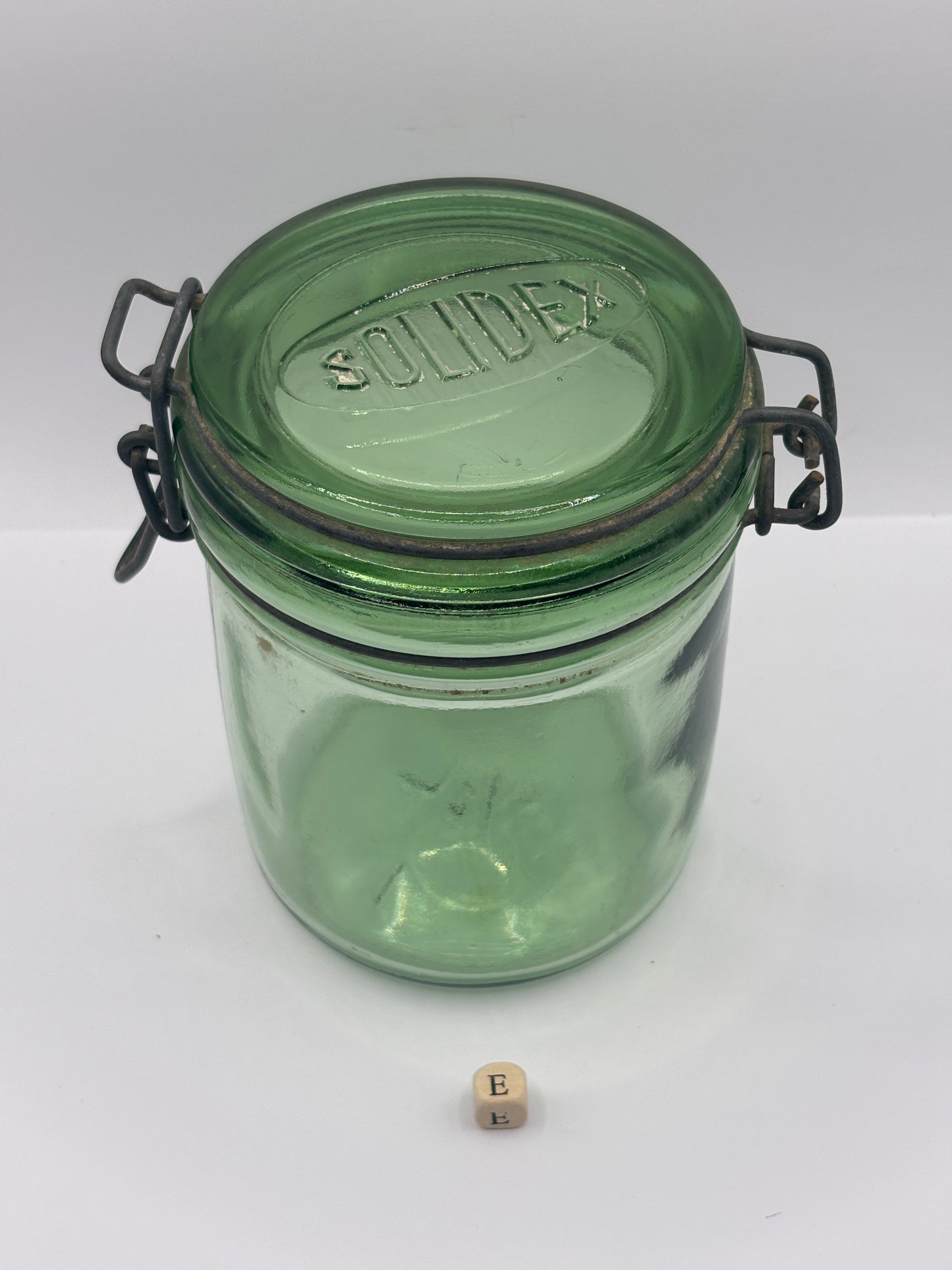 Vintage french canning jar (e) Solidex
