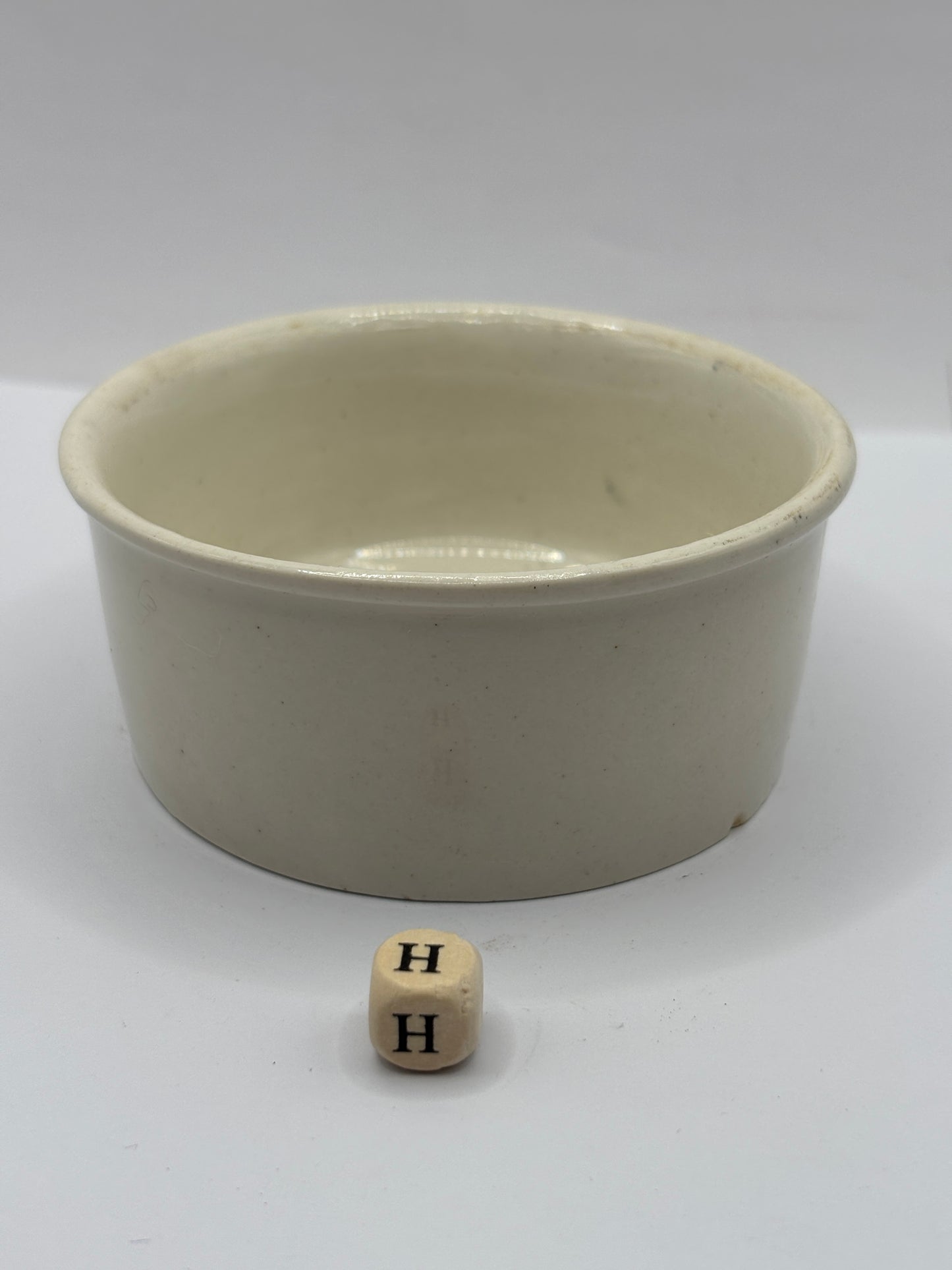 Old Plumtree advertising meat paste pot (H)