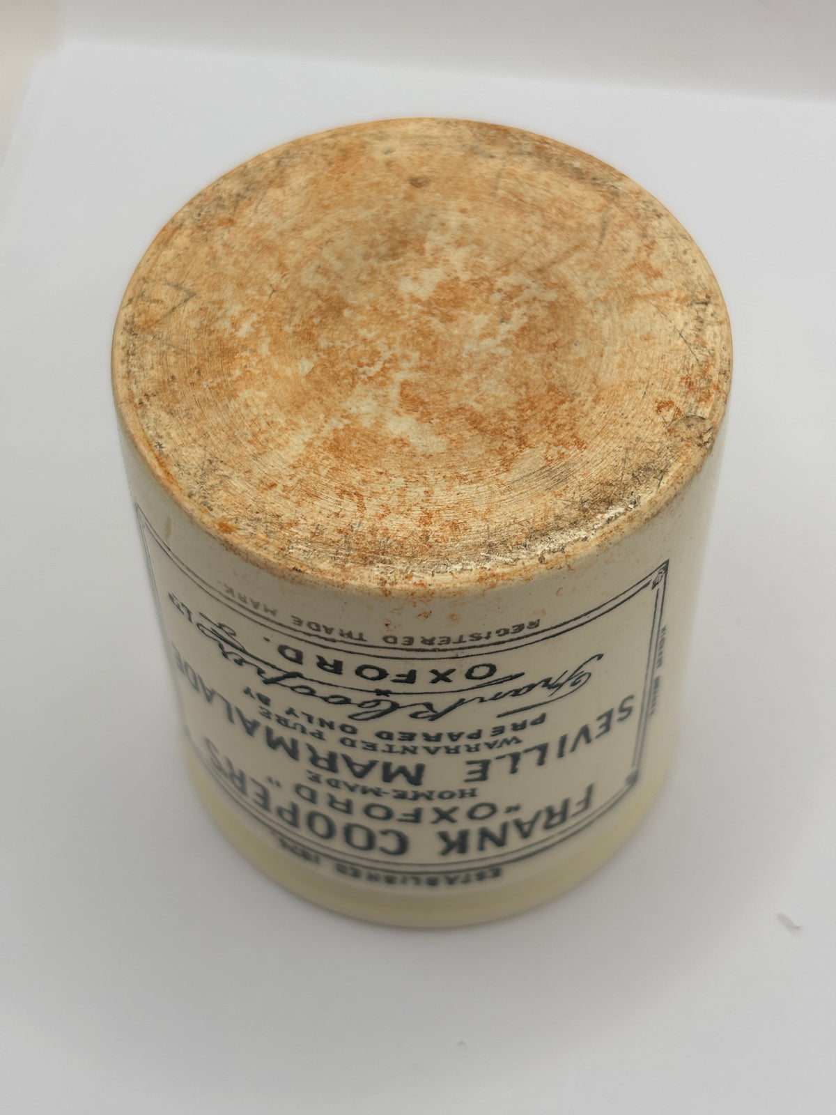 Old sample size frank coopers seville marmalade jar