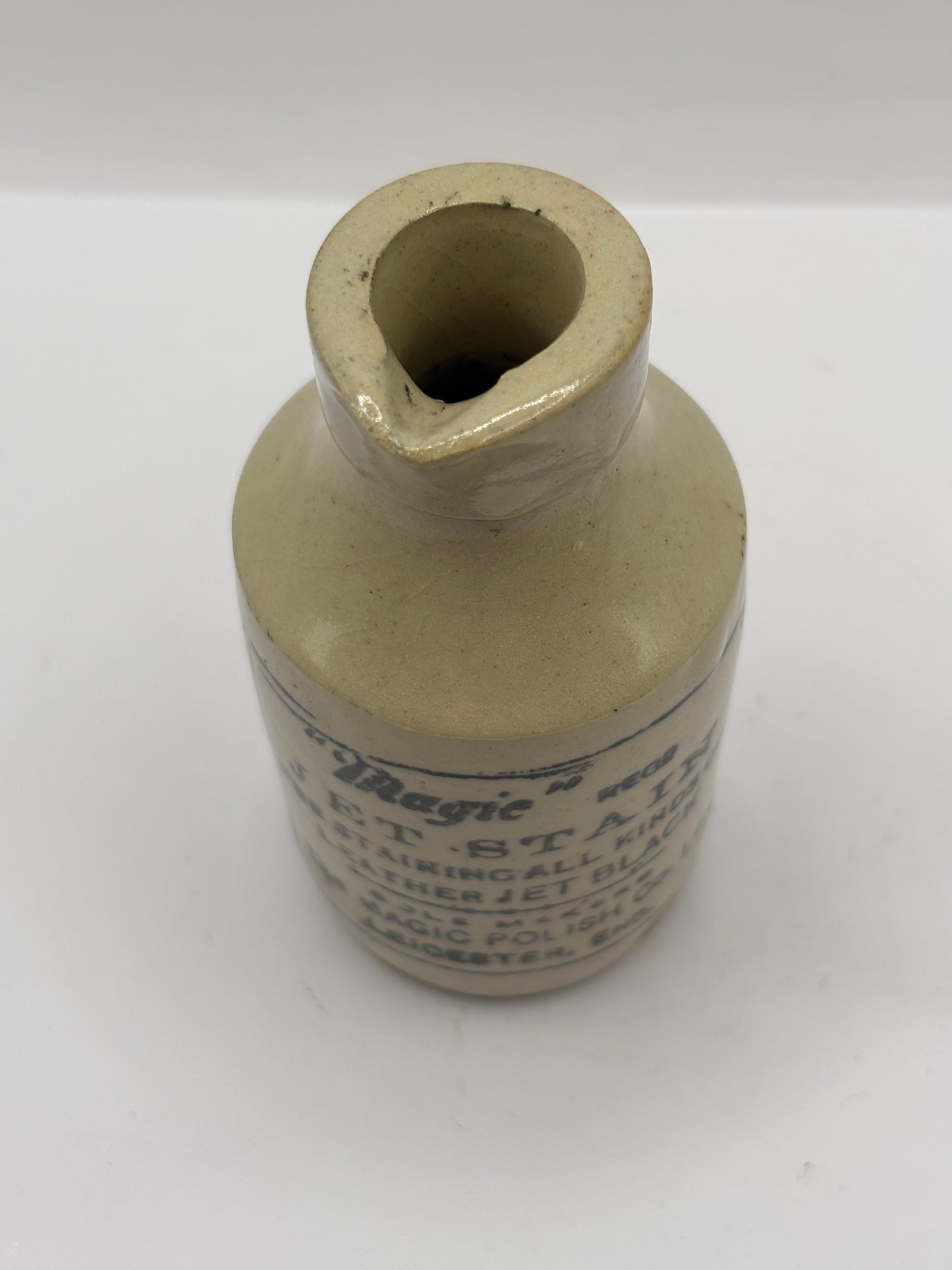 Old advertising bottle, Magic Jet Stain