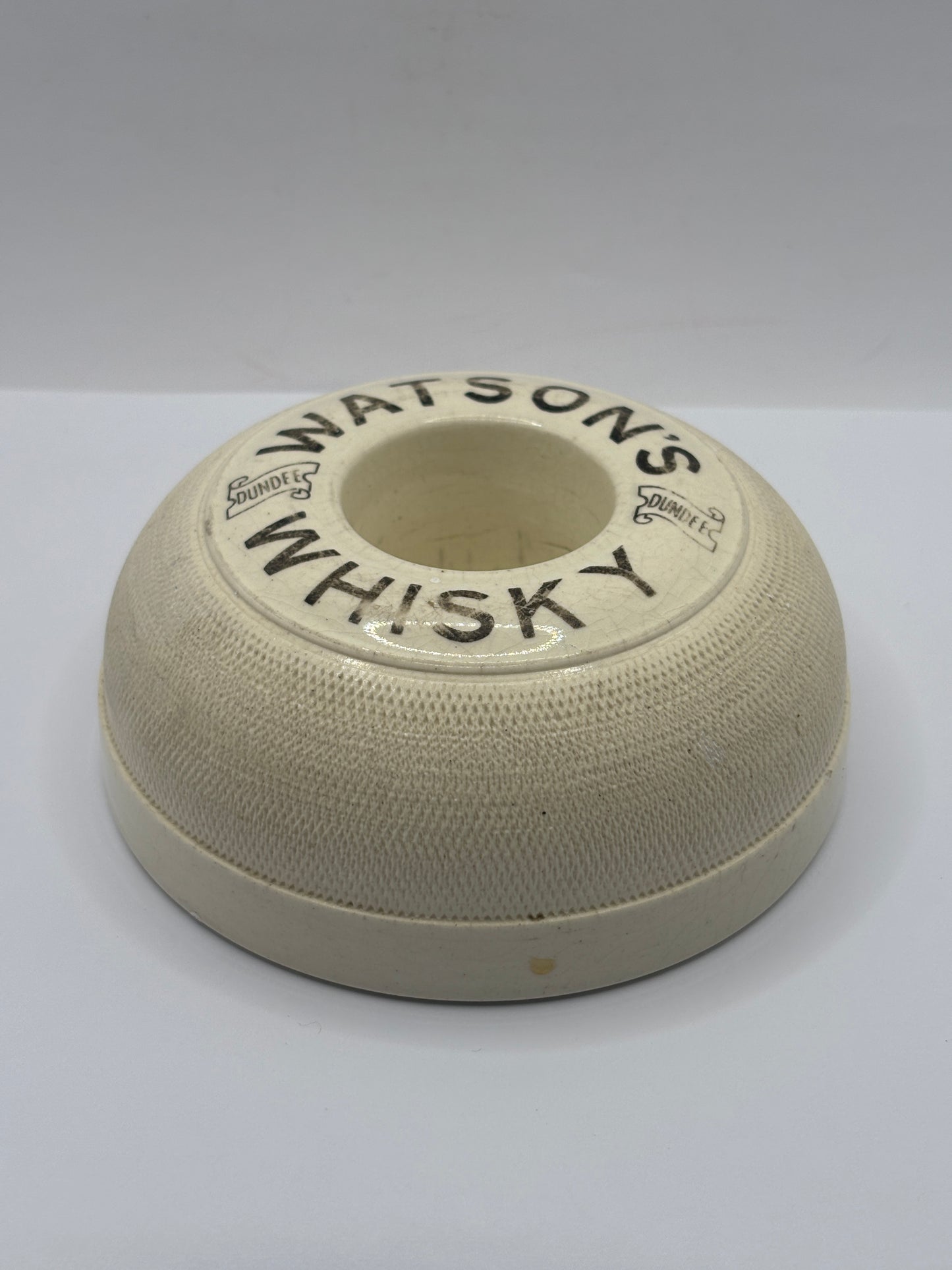 Old advertising match striker, Watsons Whisky