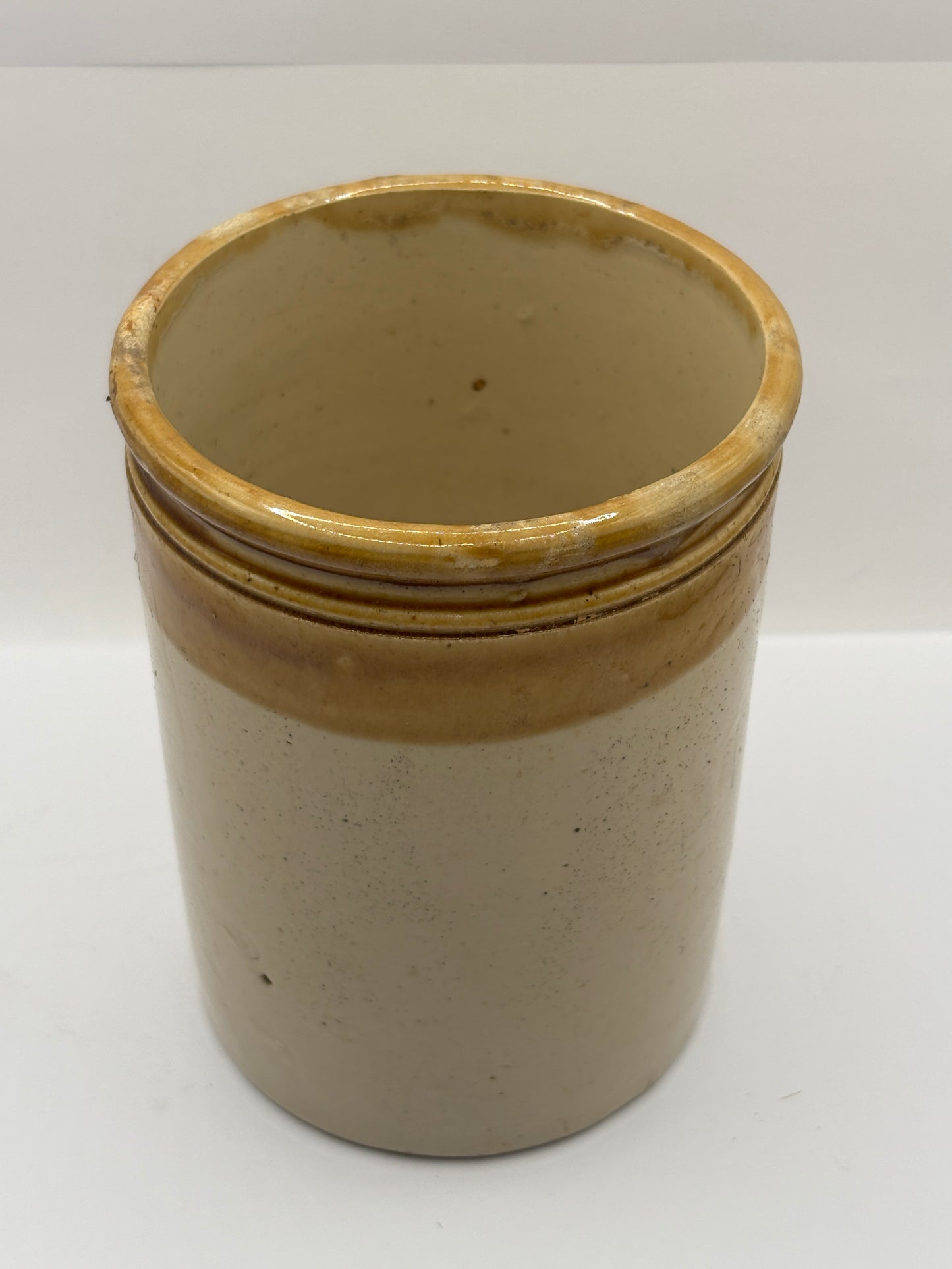 Old 2lb brown top jam & marmalade pot