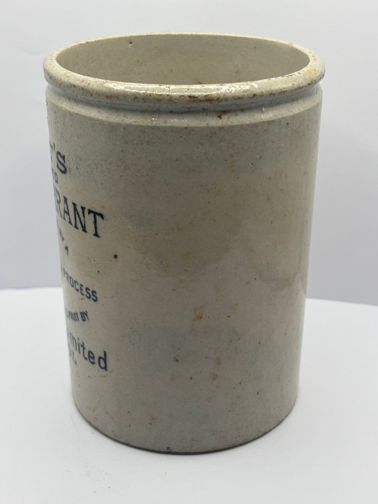 Rare old Fletts advertising Jam jar. Blackcurrant