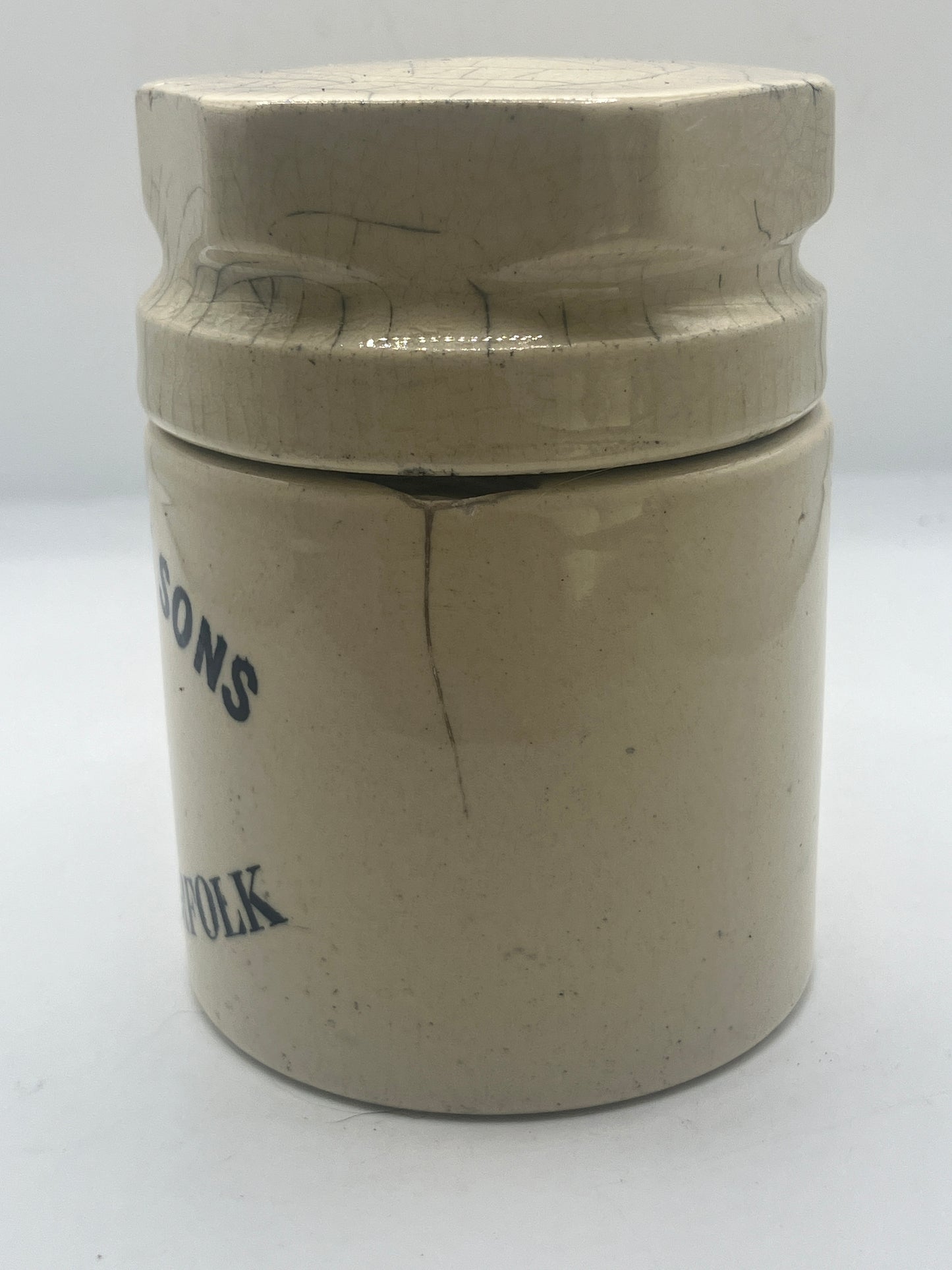 Blanchflower advertising jar