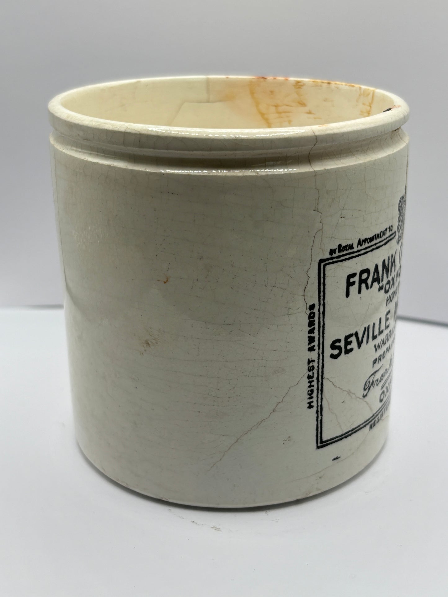 2lb frank cooper marmalade jar, Damaged