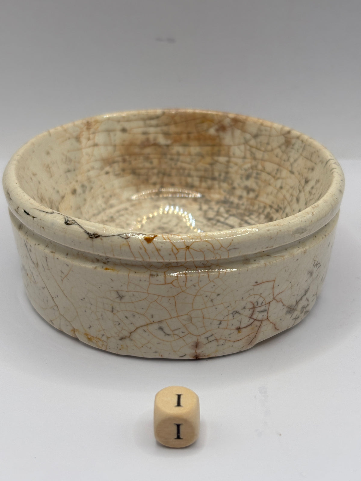Old plain stoneware meat paste pot. Potted meat (i)