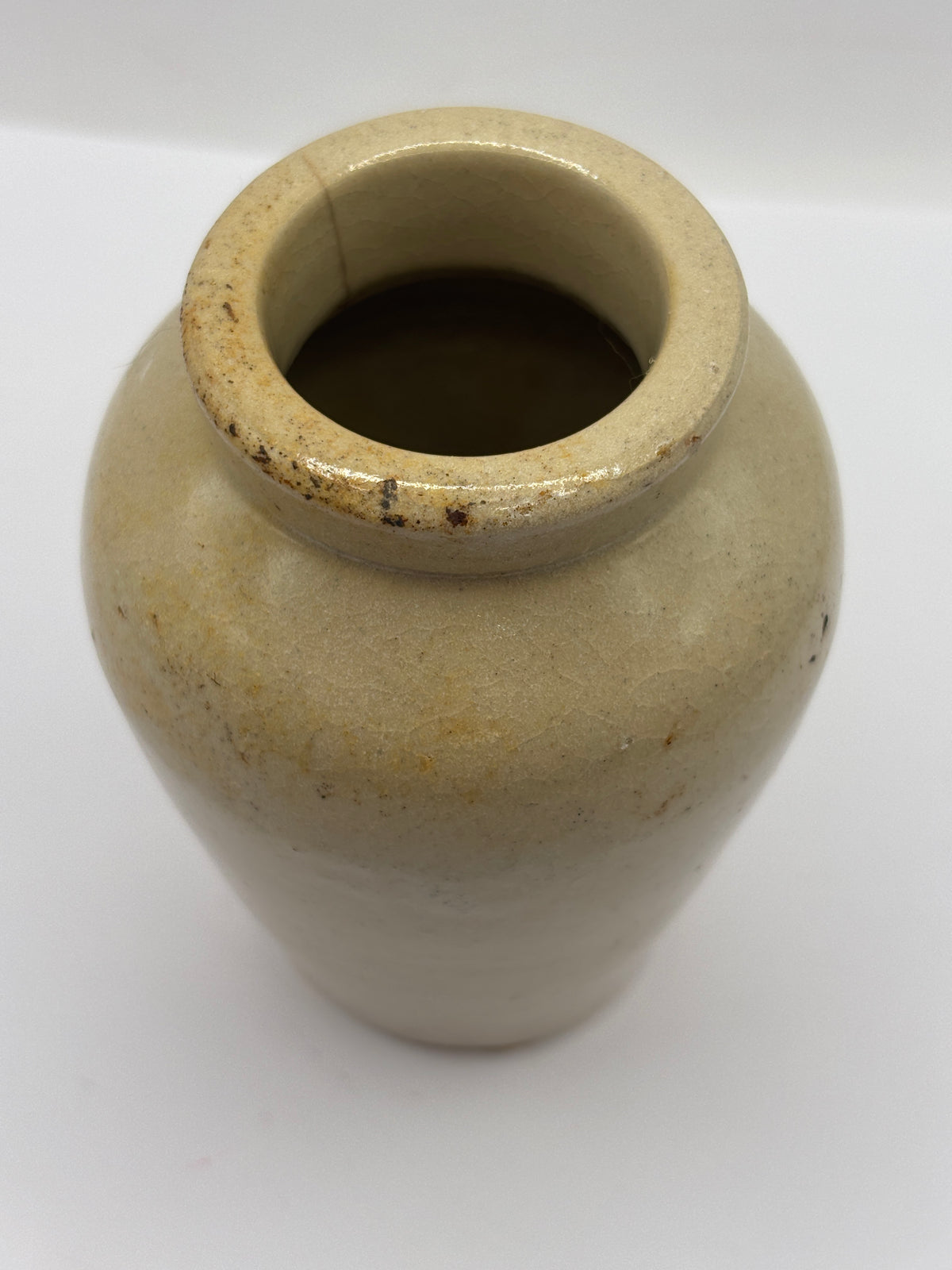 Old advertising cream pot, Boams double thick cream Manchester