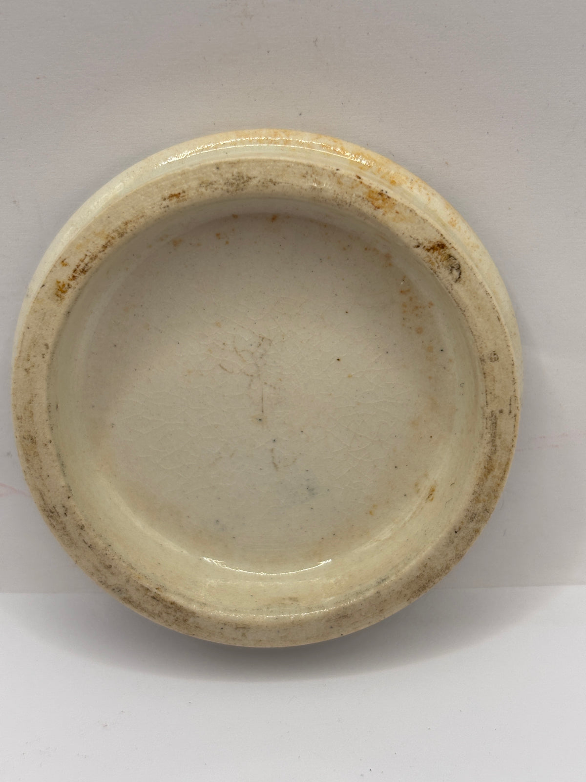 Old advertising lid, Cold cream