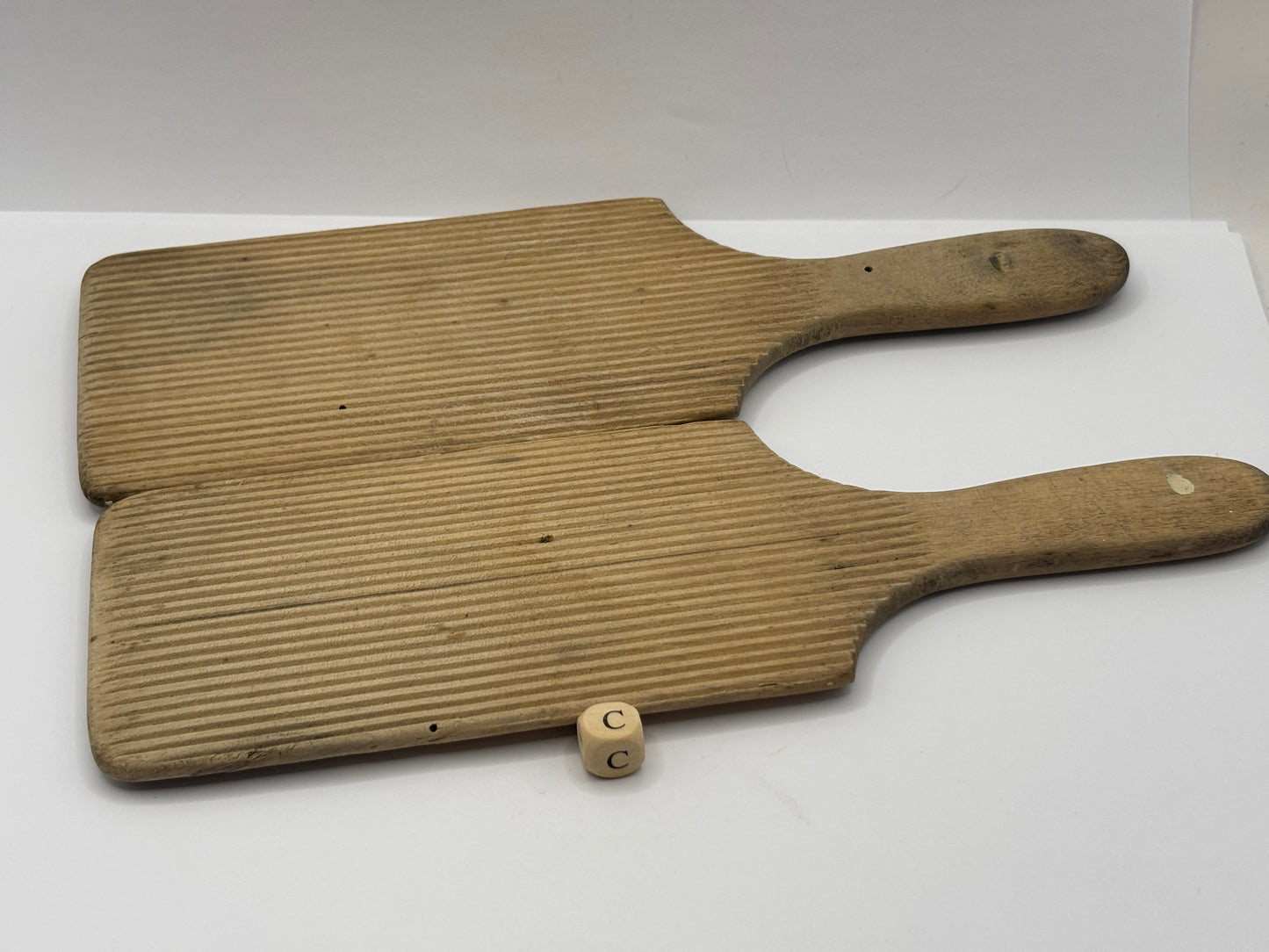 Old wooden butter pats (c)