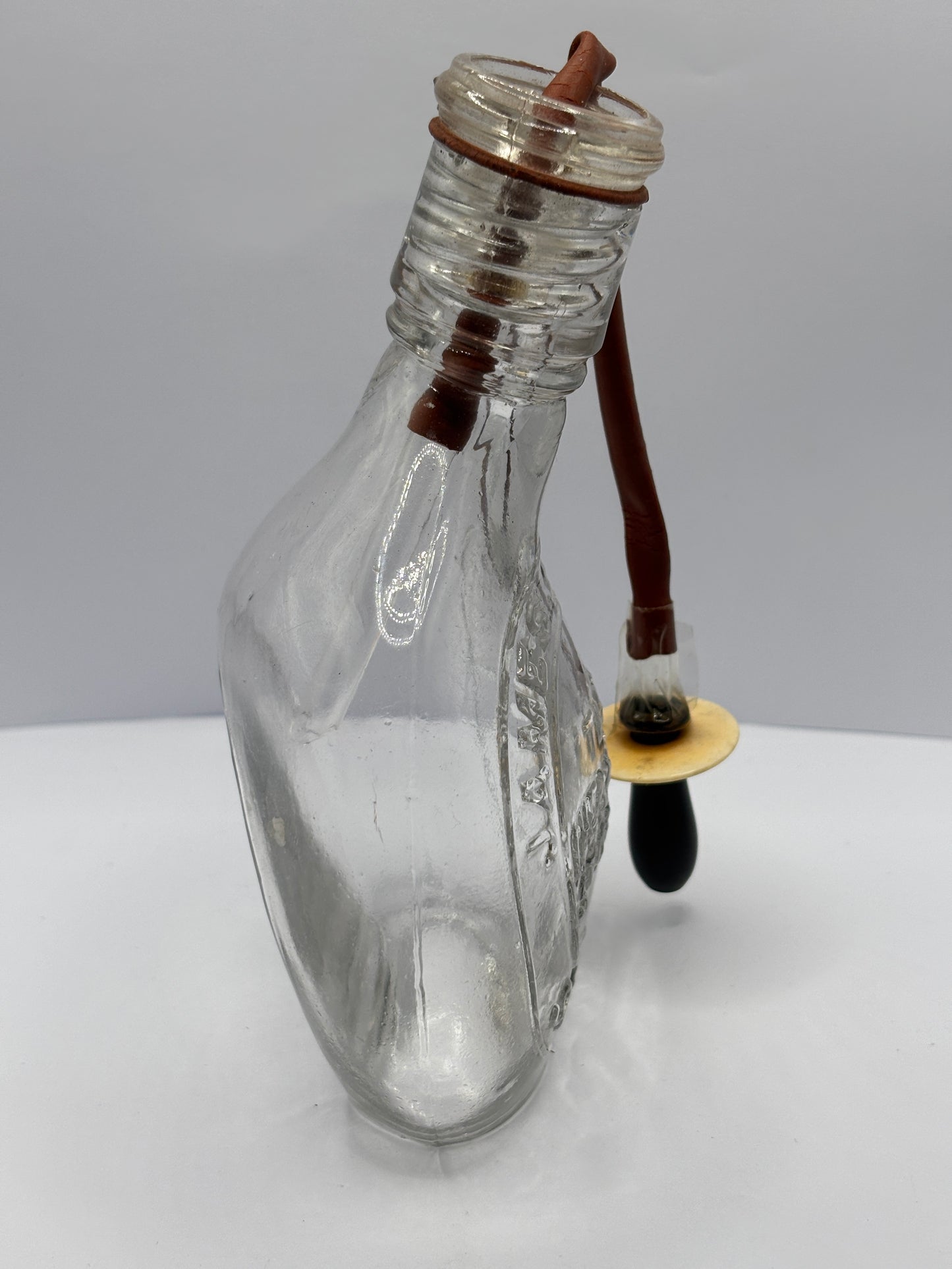 Old Sudbury baby feeder with original pipe. James H Brown the chemists’ stores