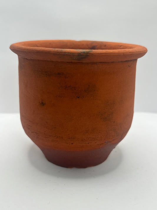 old terracotta plant pot