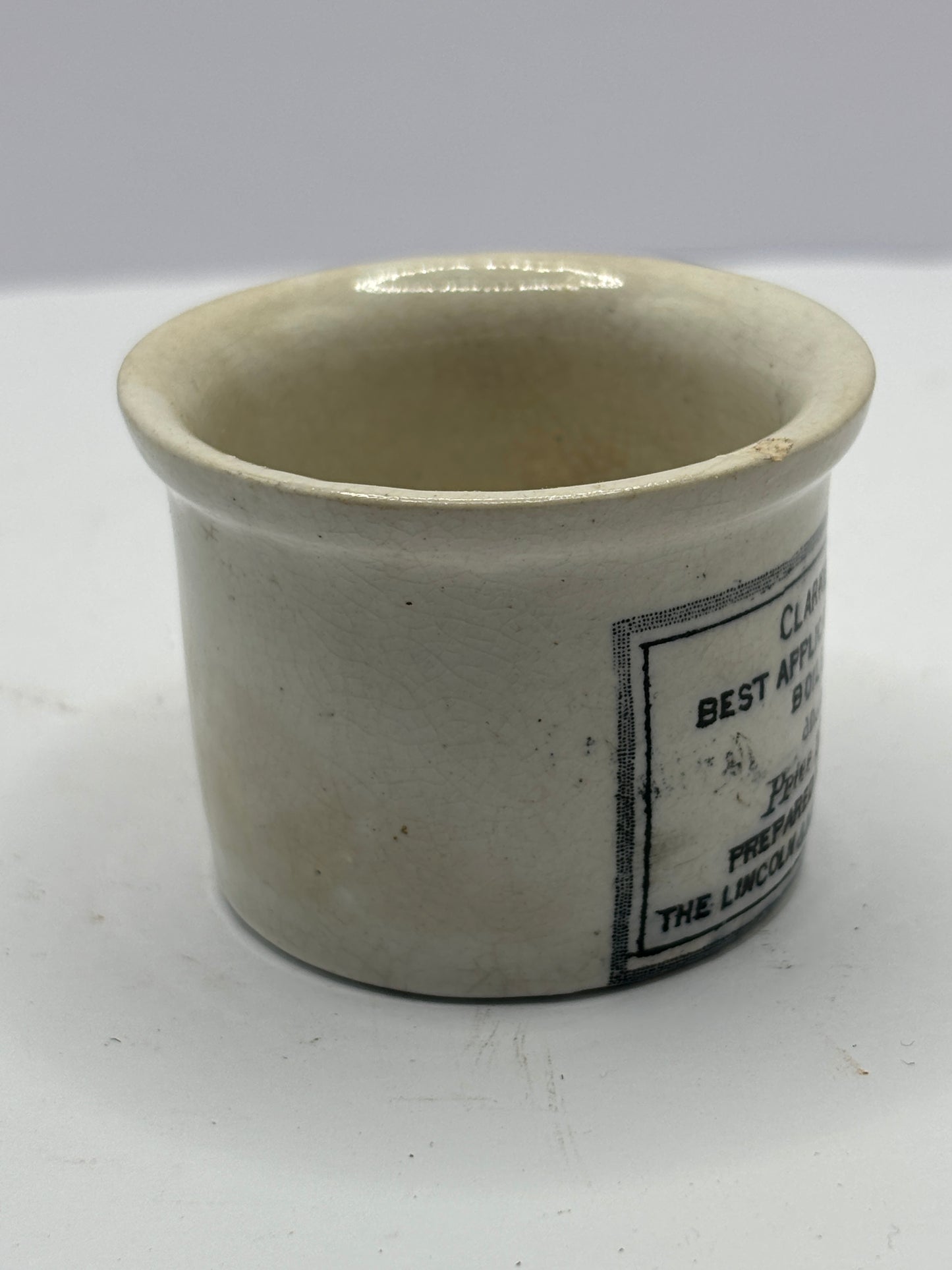 Old Clarke’s miraculous salve ointment pot