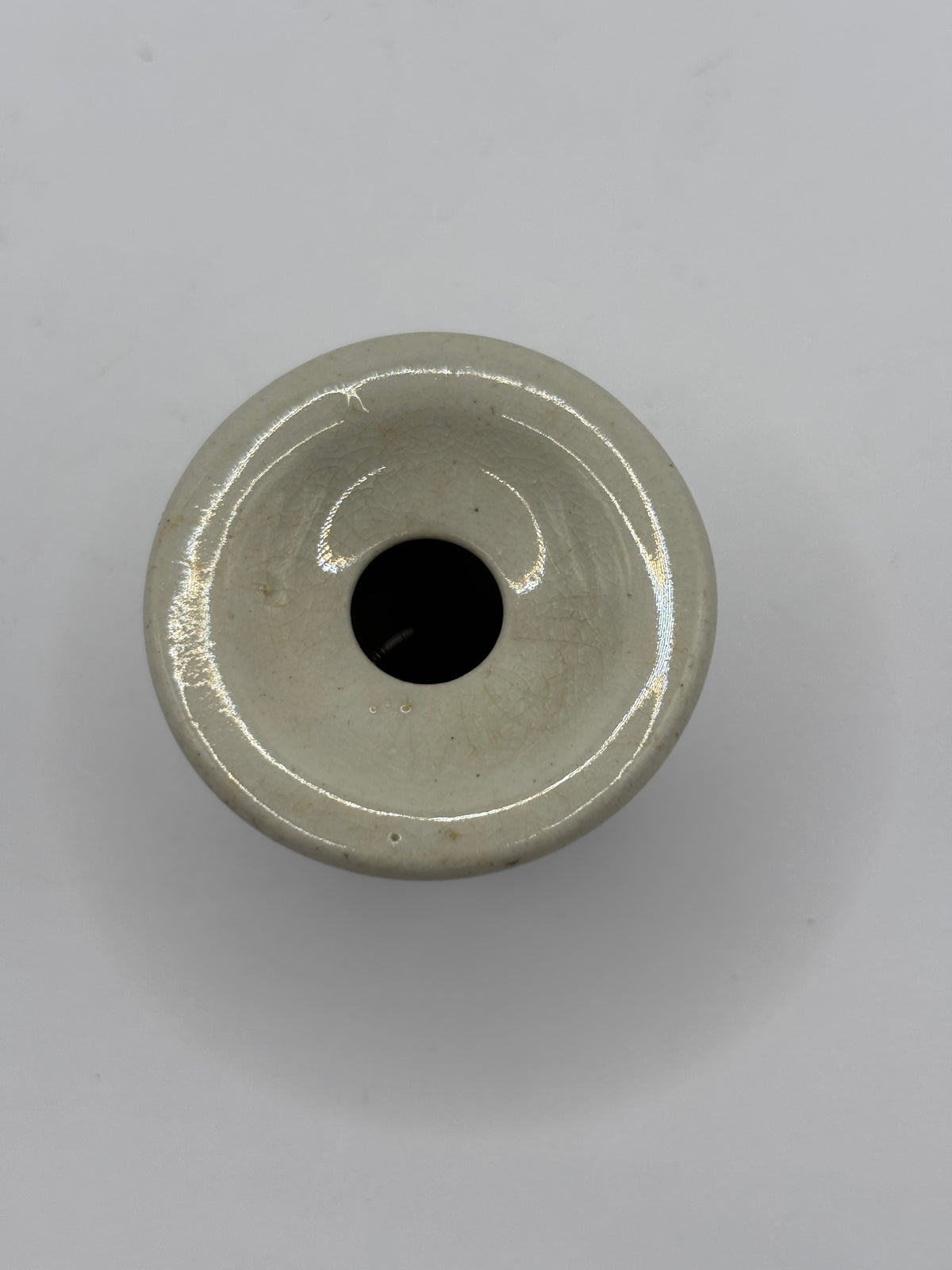 Old stoneware desk ink