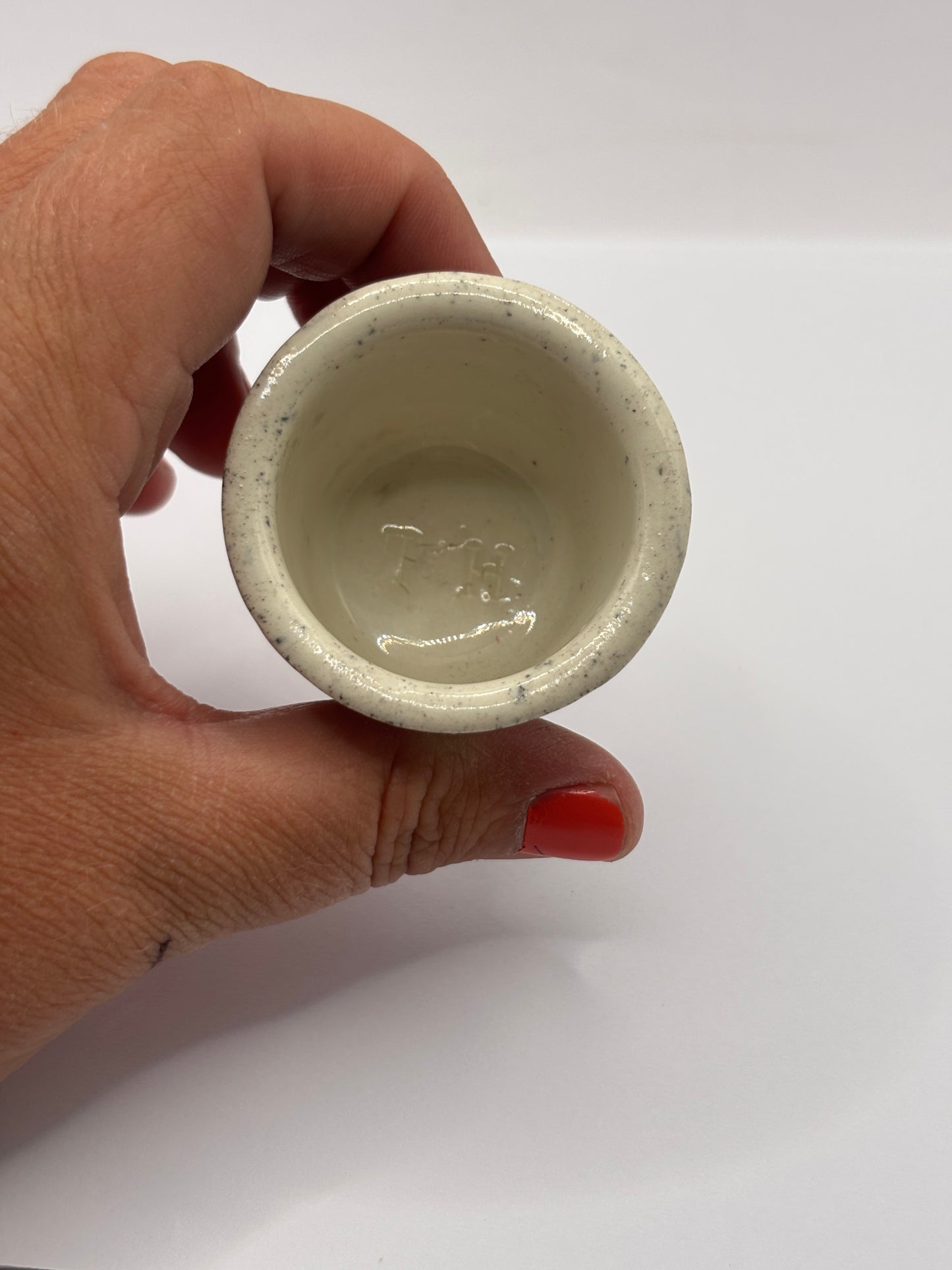 Old advertising ointment pot, Holloways ointment