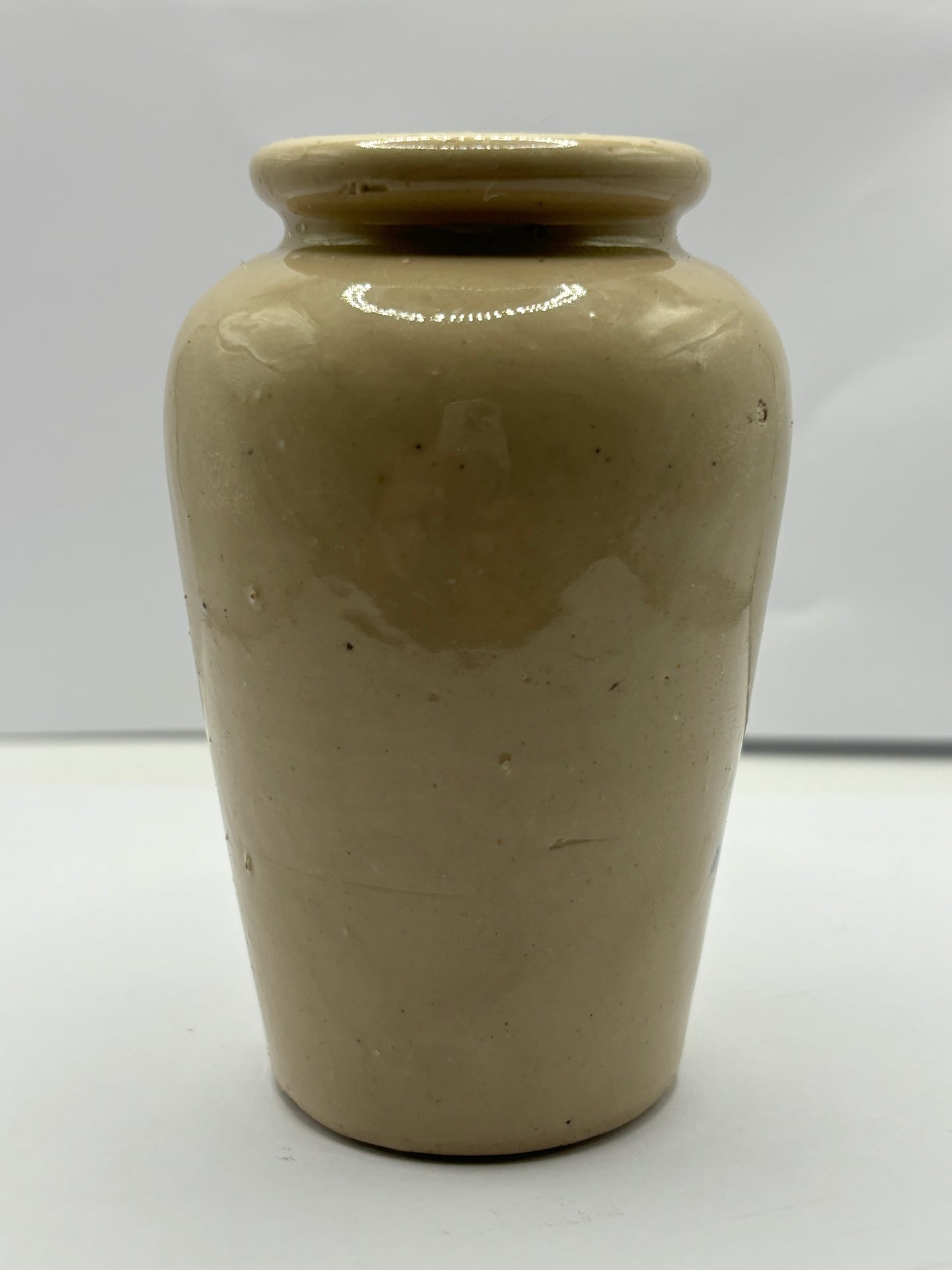 The Galloway creamery, white stoneware cream pot