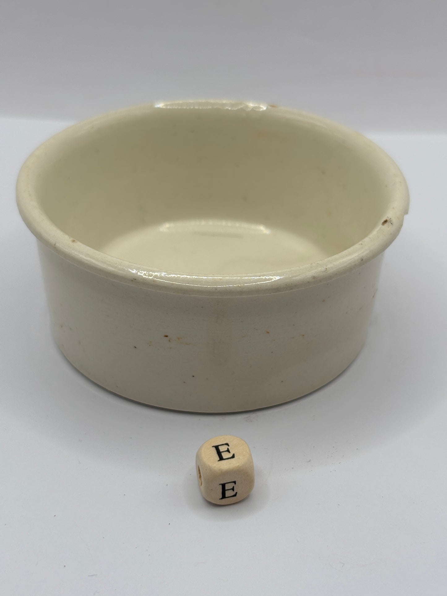 Old Plumtree advertising meat paste pot (E)