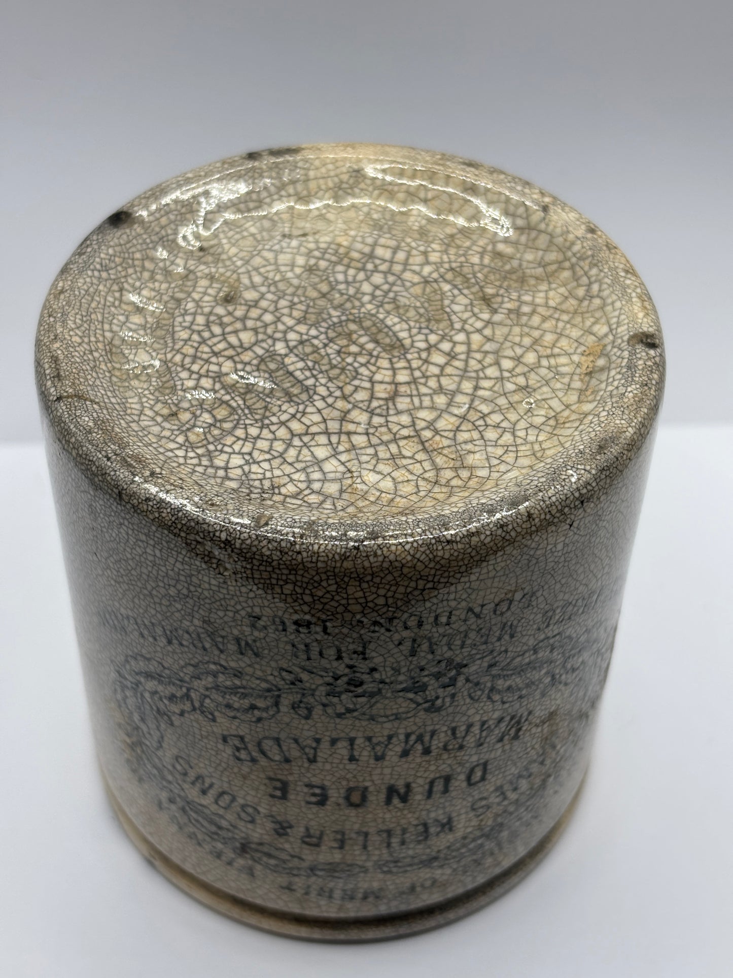 Old 1lb James Keiller Dundee marmalade jar