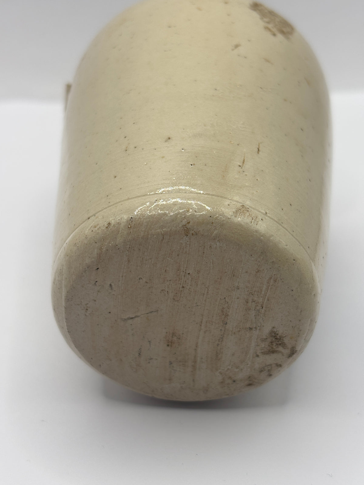 Old advertising cream pot, Galloway creamery, Stranraer