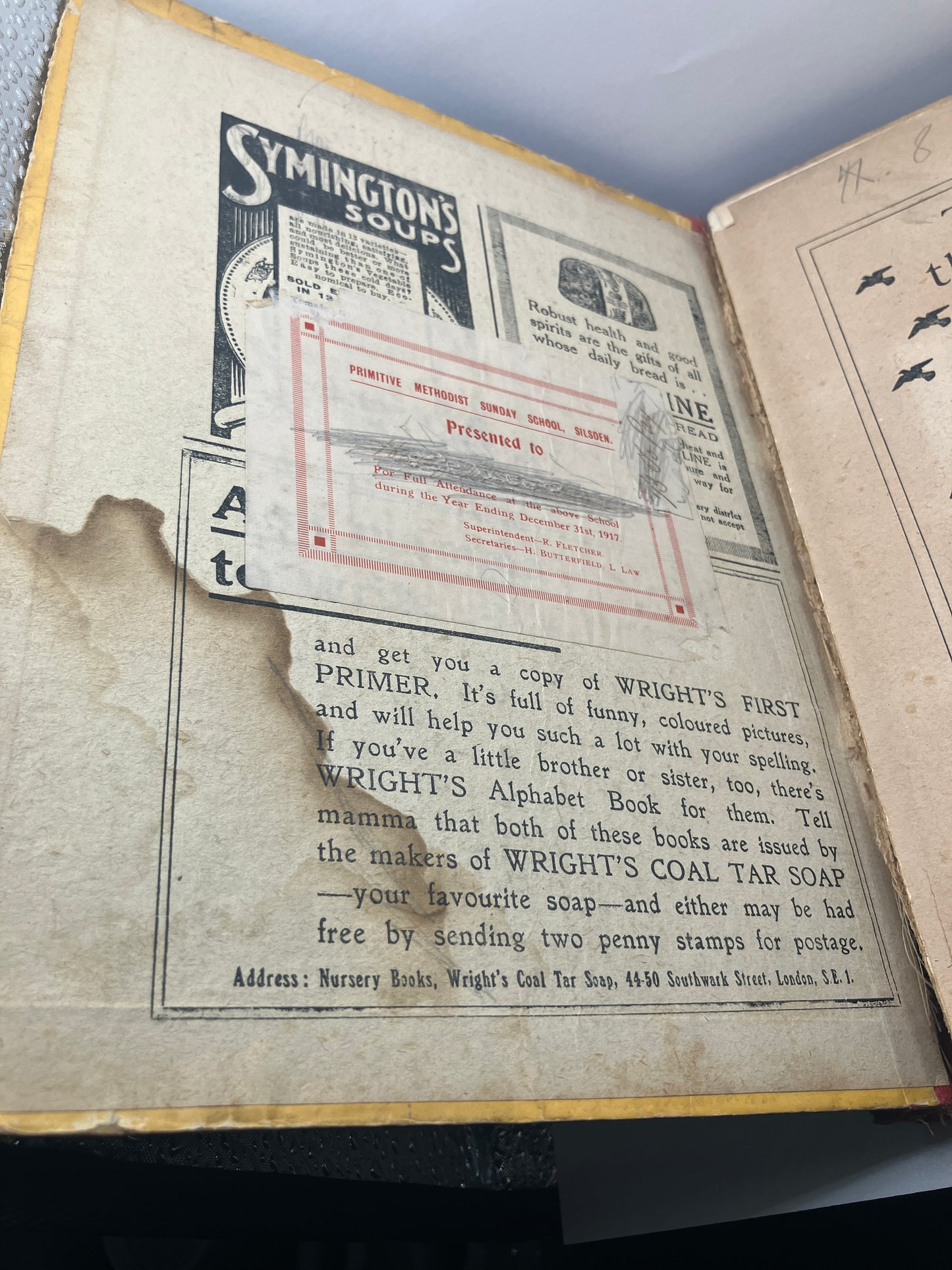 Old chatterbox book, dated 1917