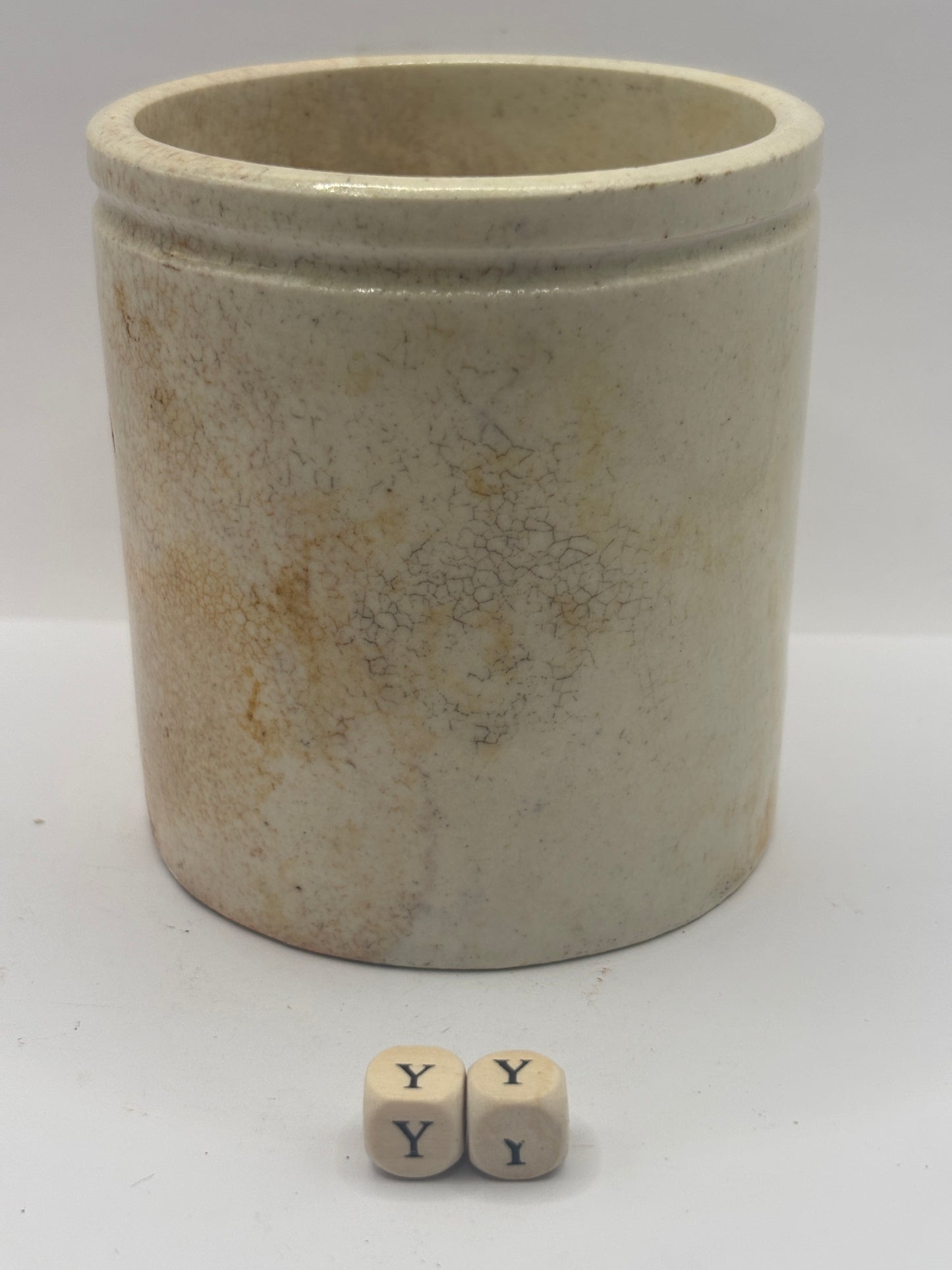 Old stoneware marmalade jar, Gray & sons 1lb (YY)
