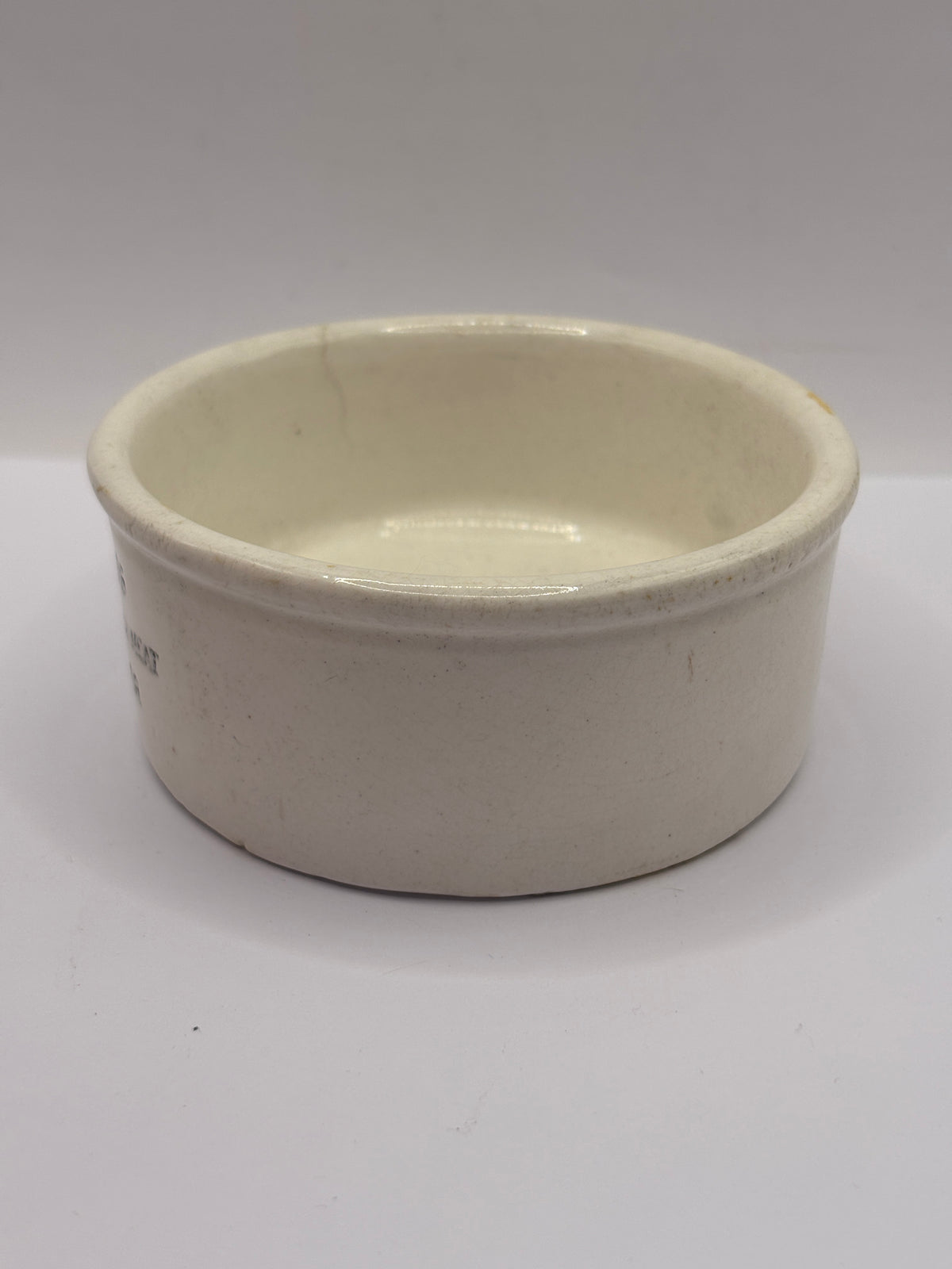 Old advertising meat paste pot, Shippams high class potted meat