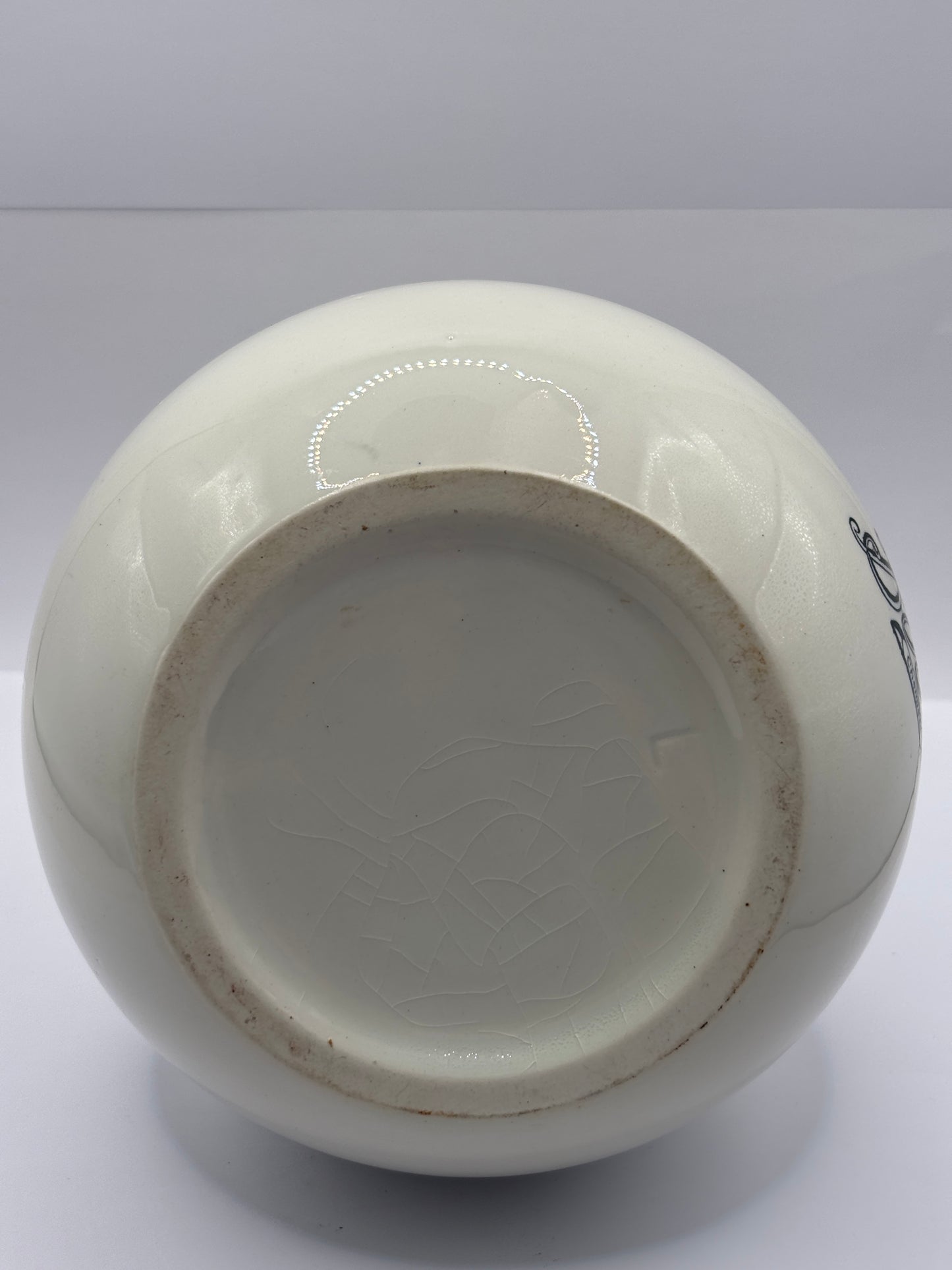 Old stoneware advertising inhaler, Dr nelsons improved inhaler