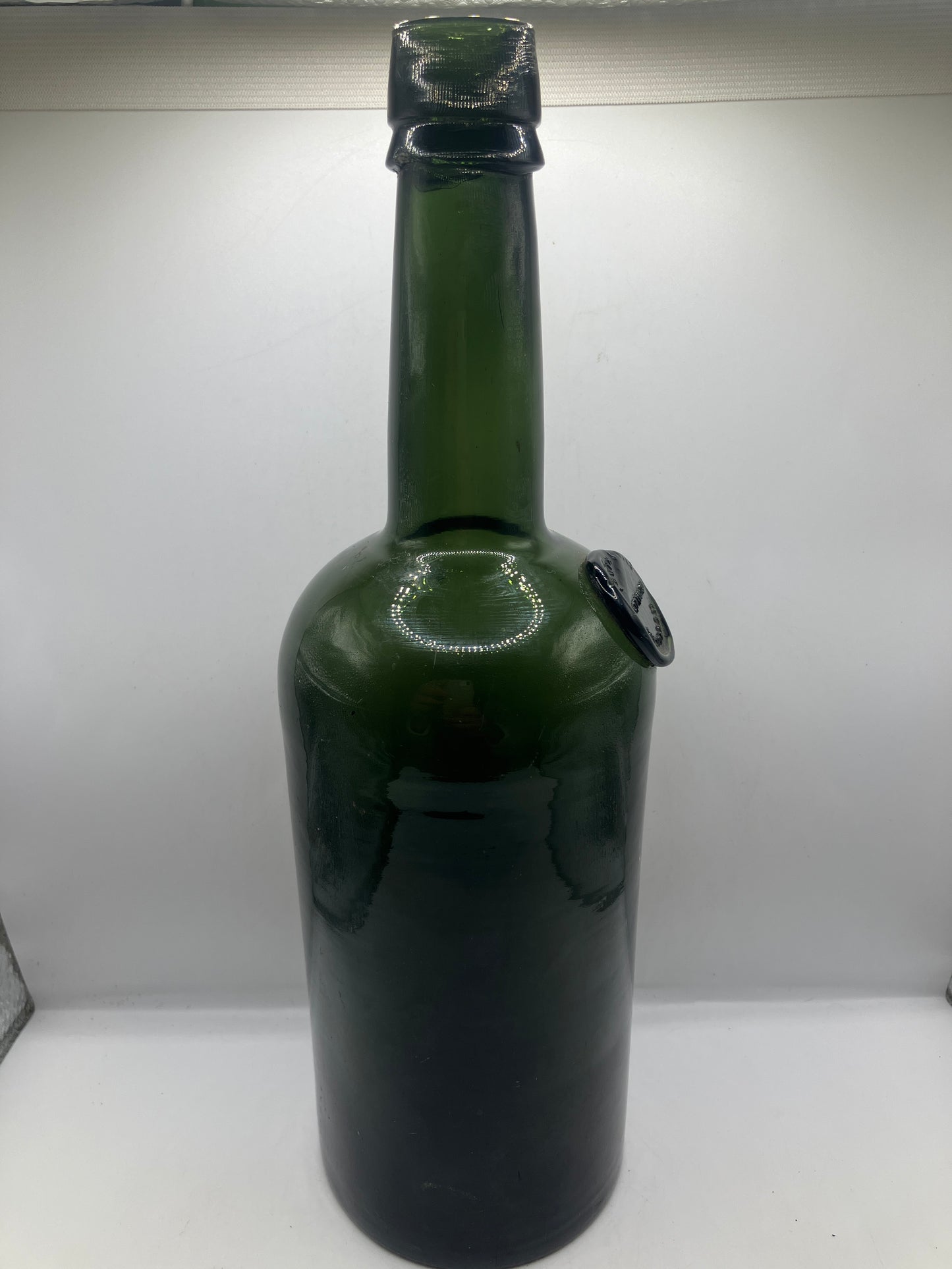 Early 1890s wine bottle with seal on