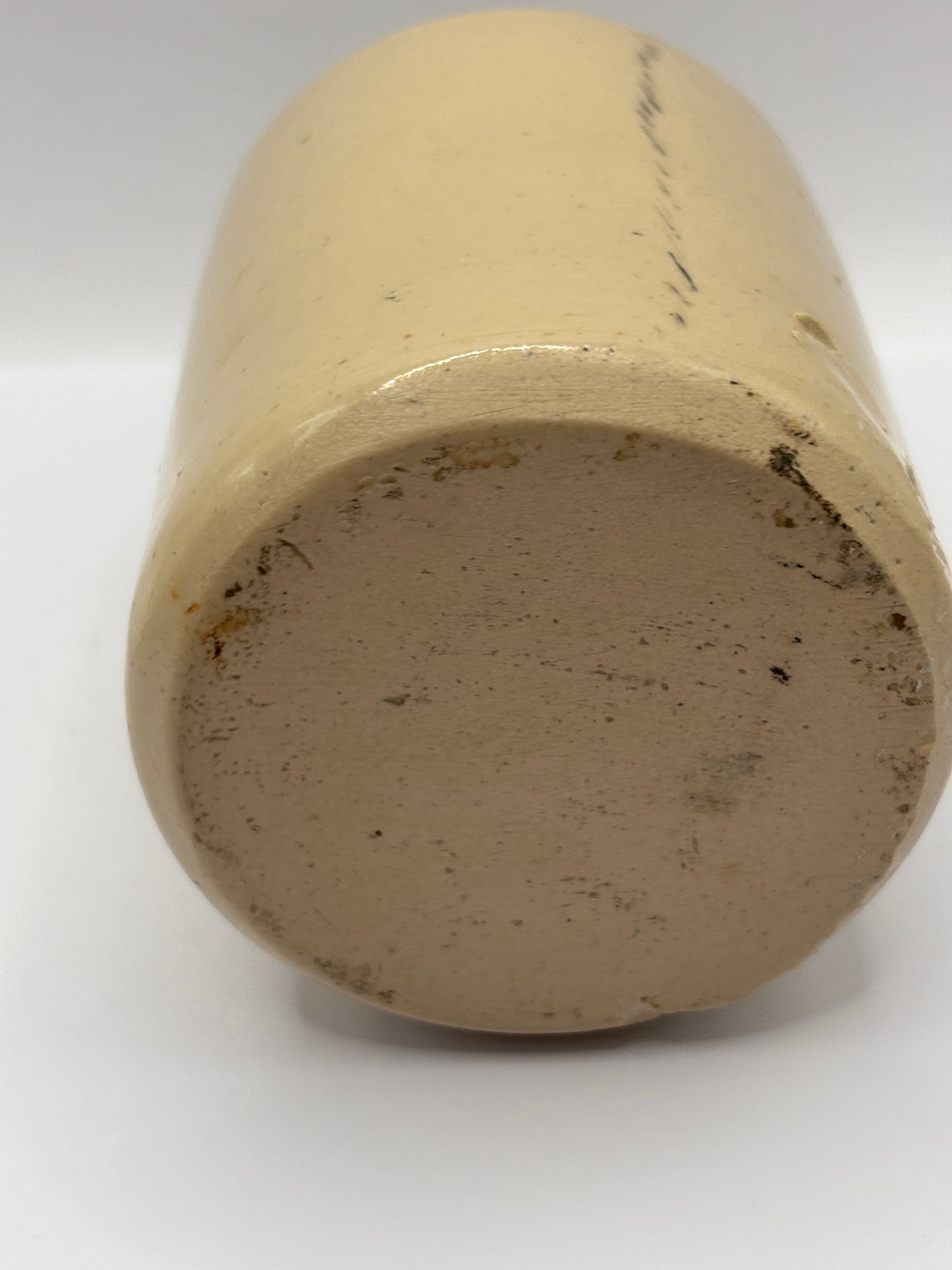 Old plain stoneware jar