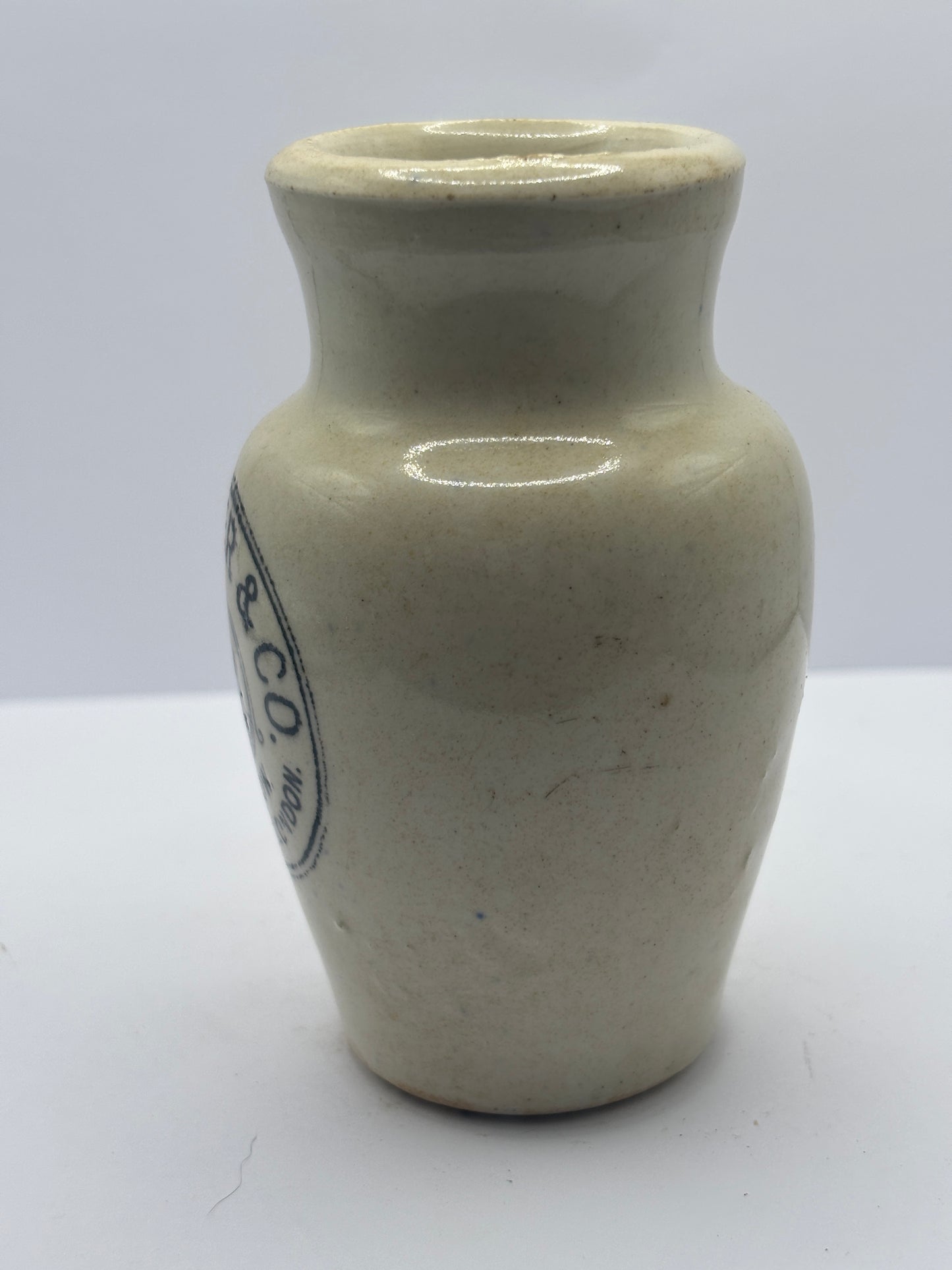 Old advertising cream pot, Cooper & Co
