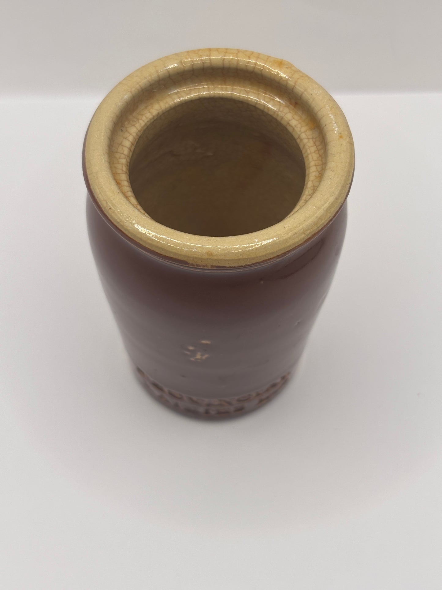 Old advertising cream pot, Provincial Dairies