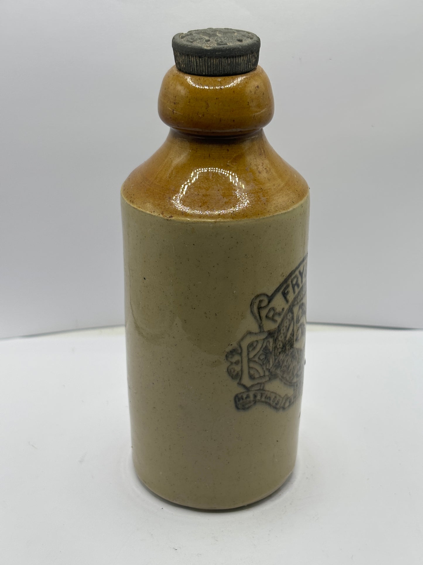 Old Frys ginger beer bottle