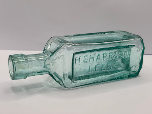 Old Leeds chemist bottle, H.Sharp & Son