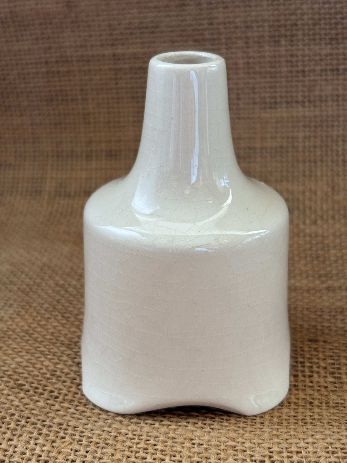 Old stoneware pie funnel (a)