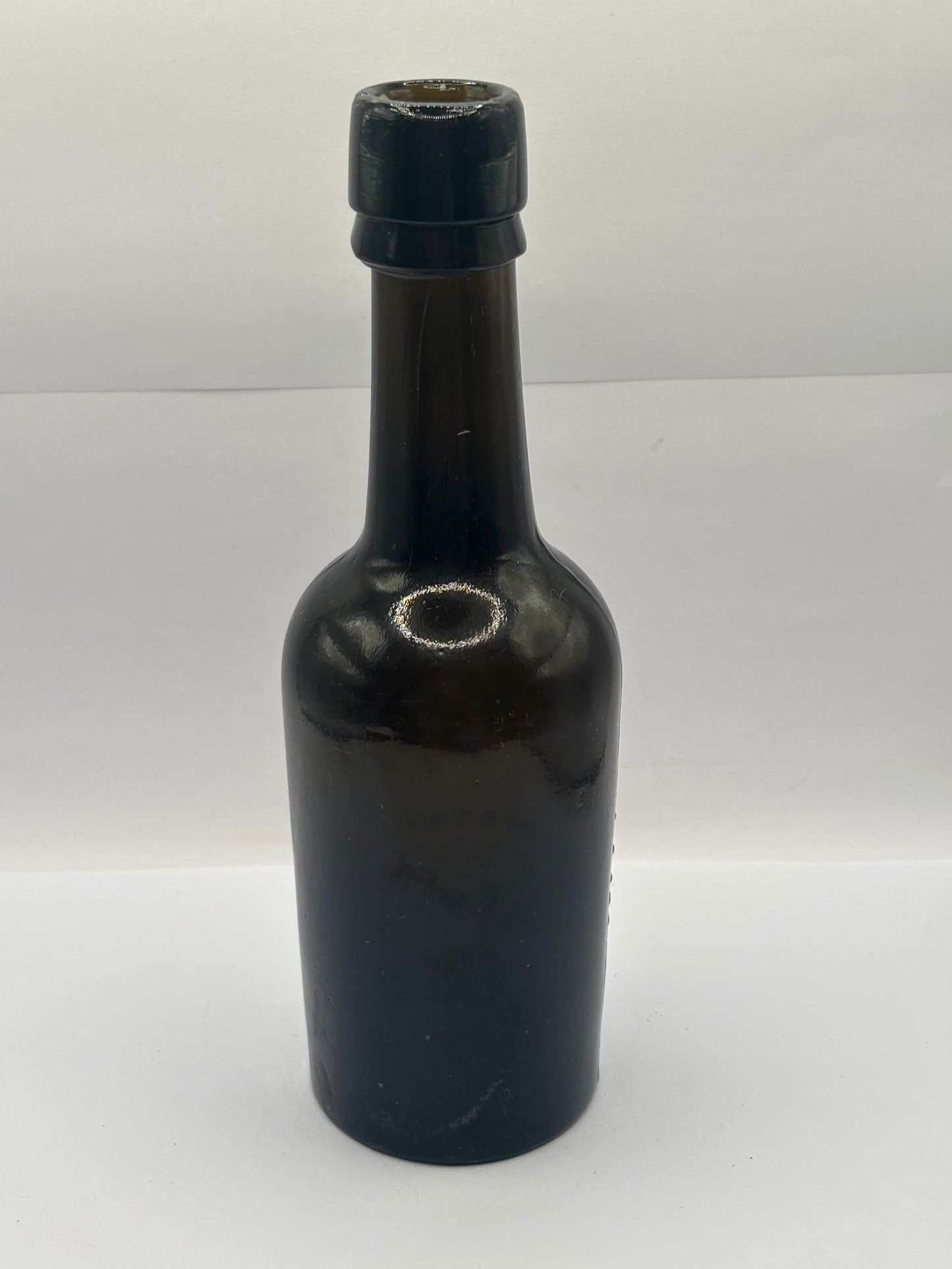 Old advertising glass beer bottle, Whitbread London