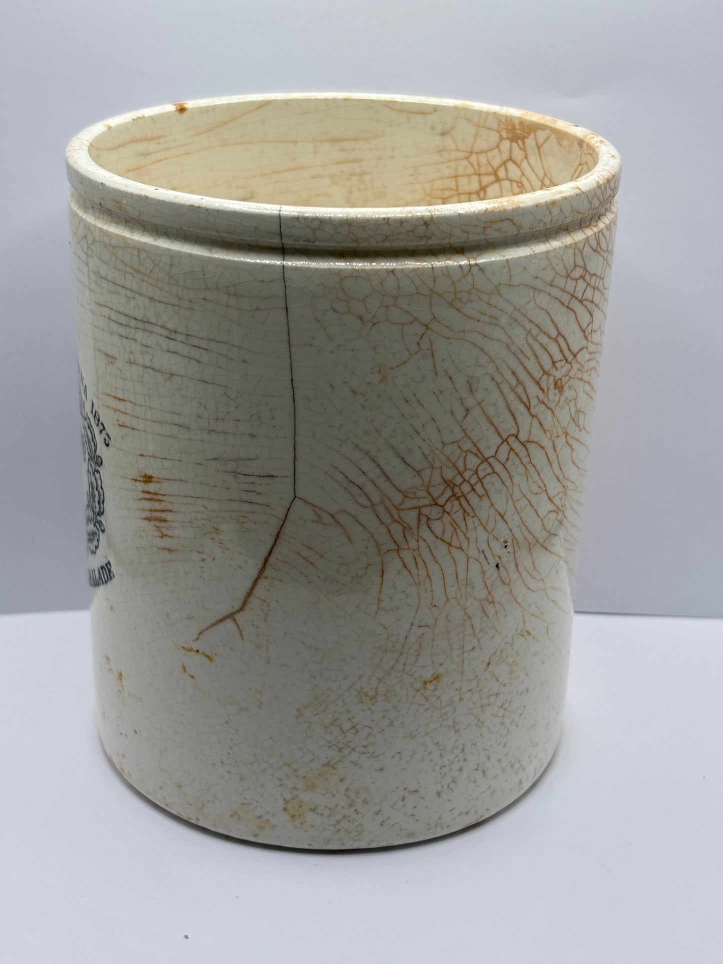 Old 3lb James Keiller Dundee marmalade jar