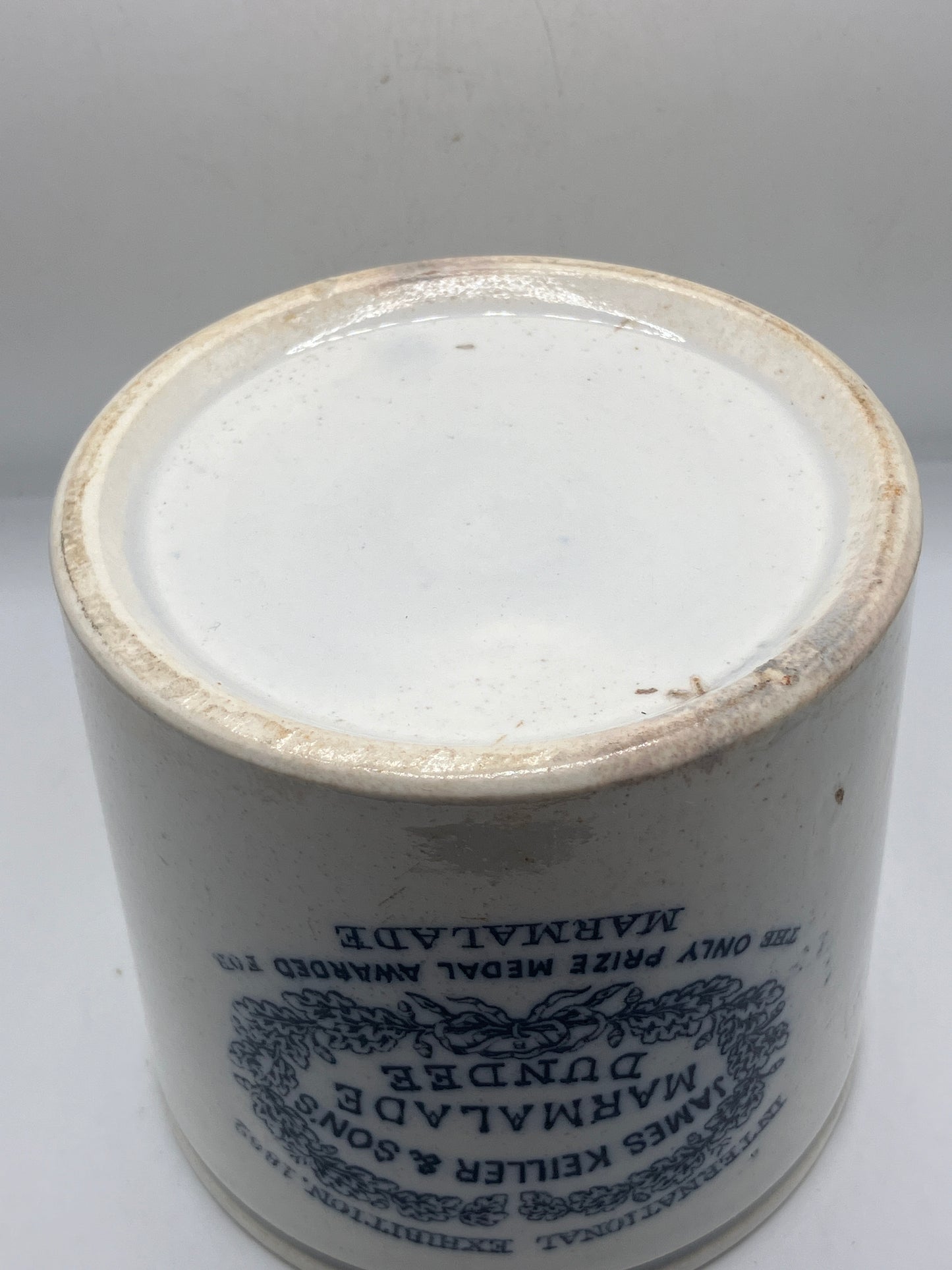 Rare Early 2lb James Keiller Dundee marmalade jar