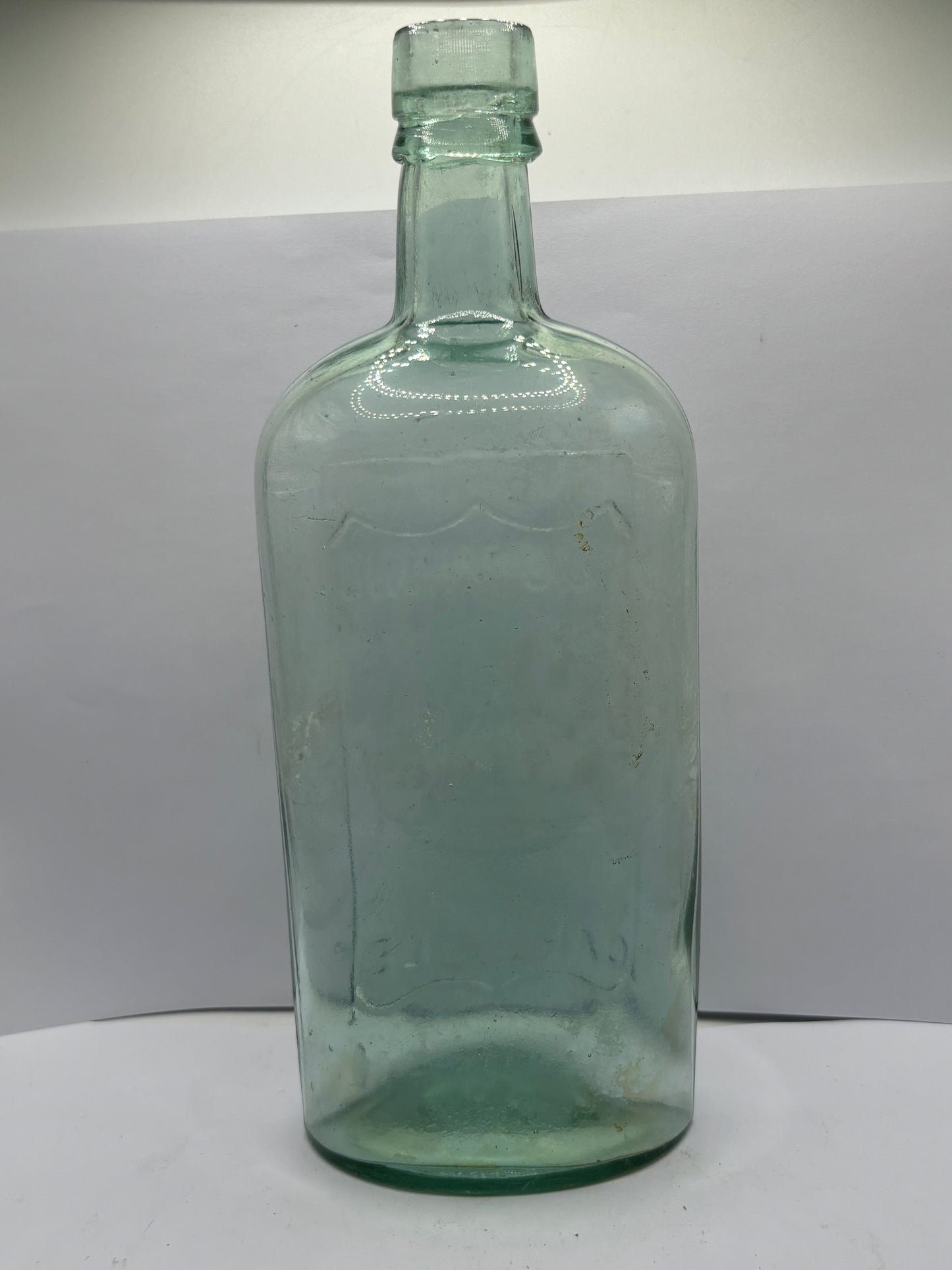 Old spirit/whisky flask, T&J minns Carlisle